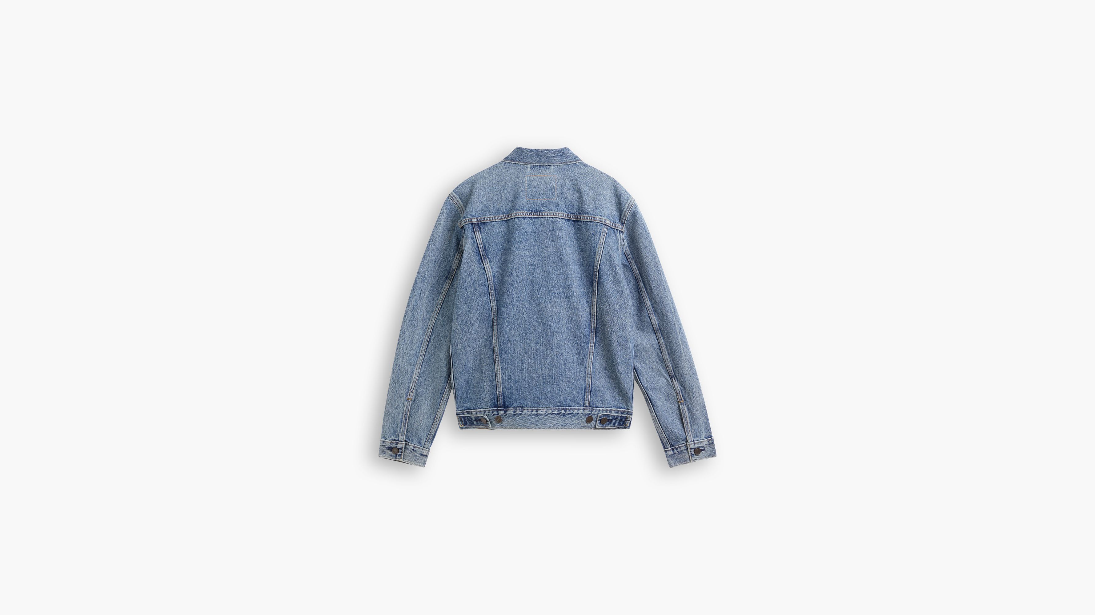 Levi's Levis Trucker Jacket With Patches Big Boys S-xl Xl In Blue