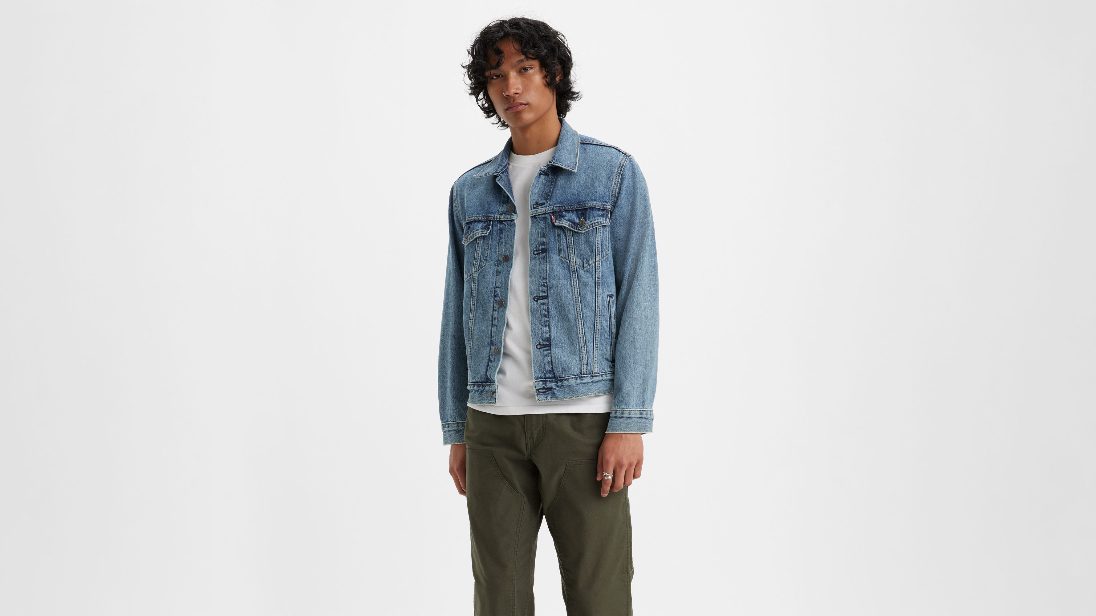 Levis yellow denim jacket online