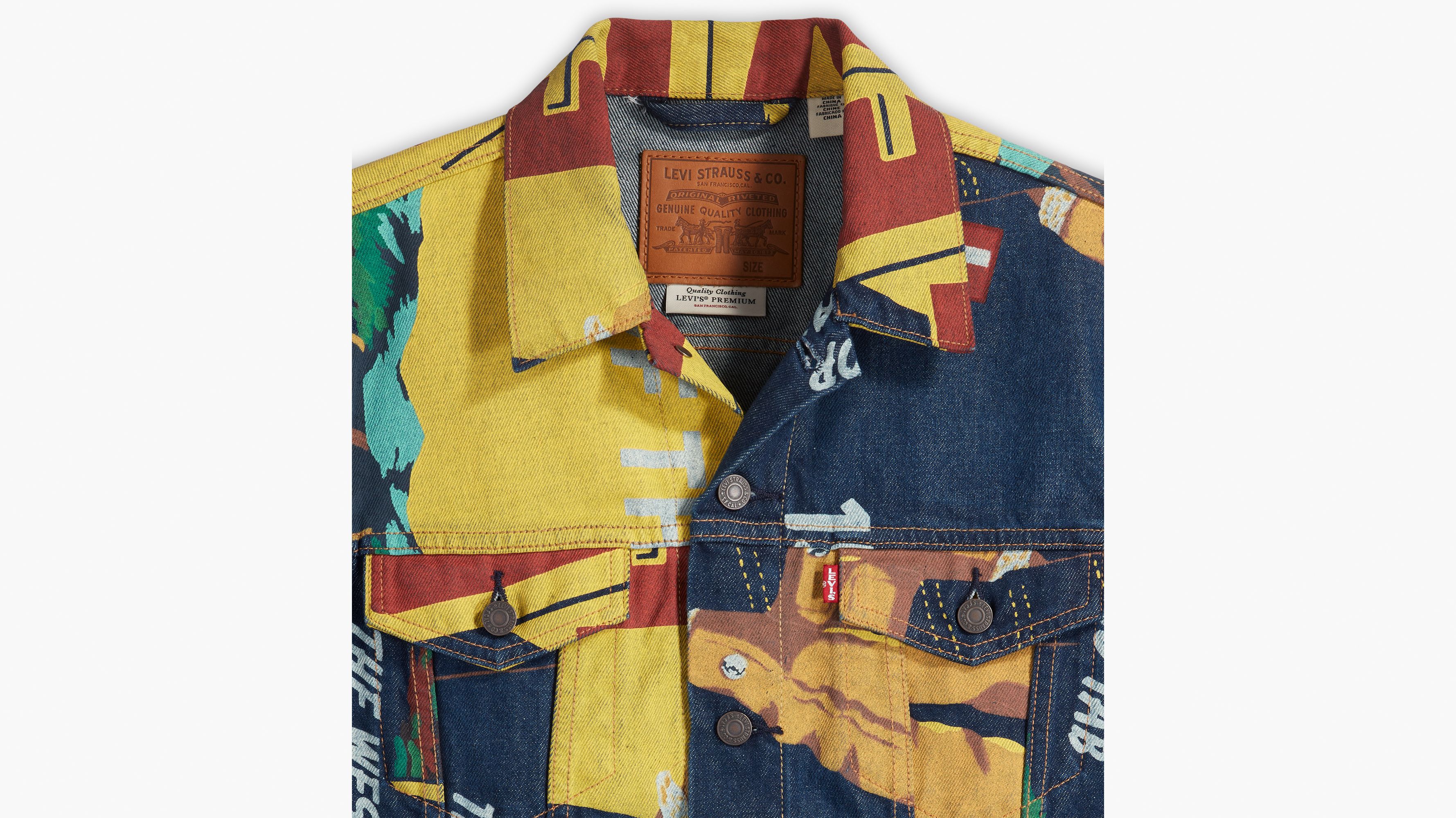 Trucker Jacket - Multi Colour | Levi's® CY