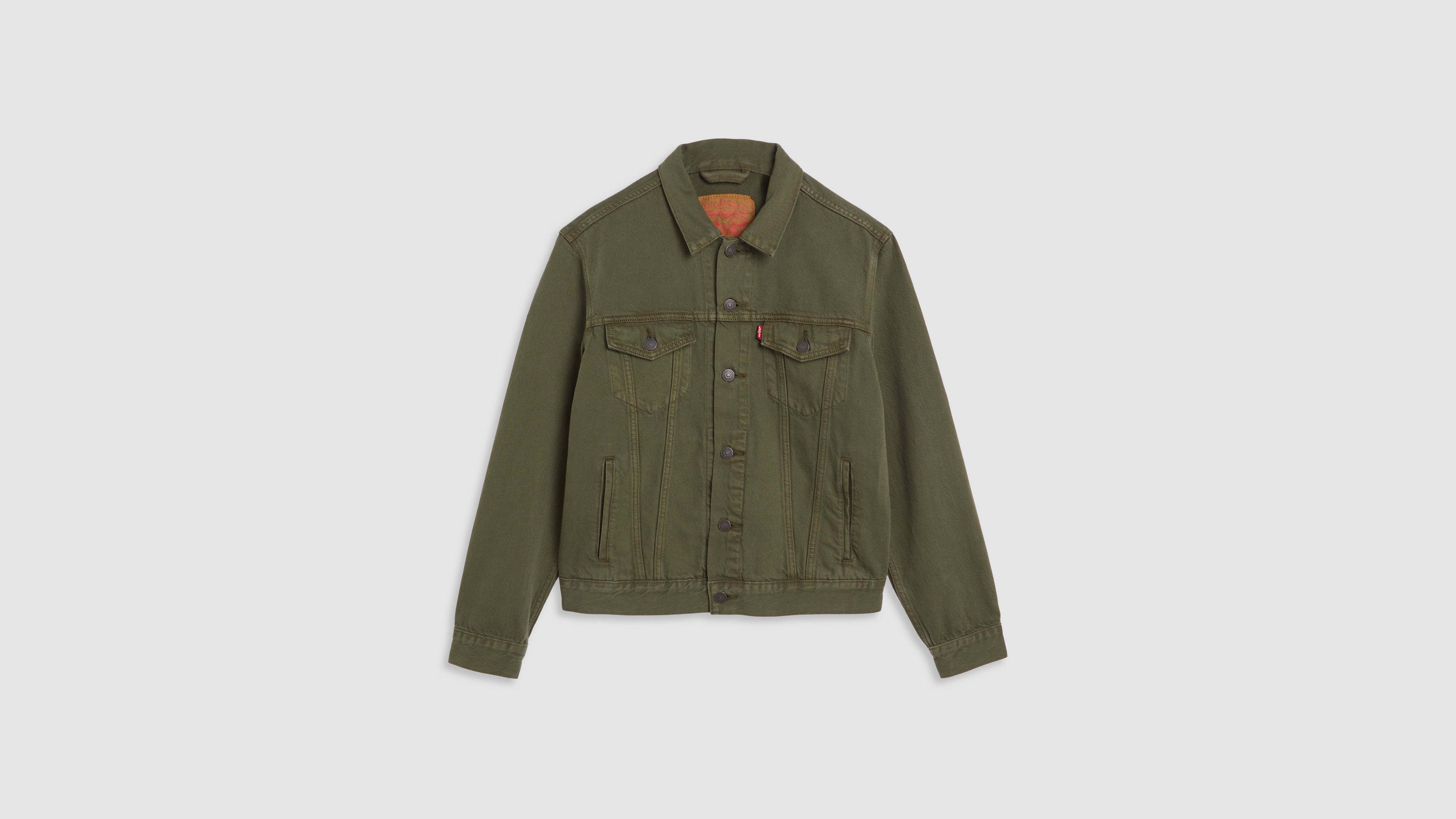 Trucker Jacket Green Levi s NO