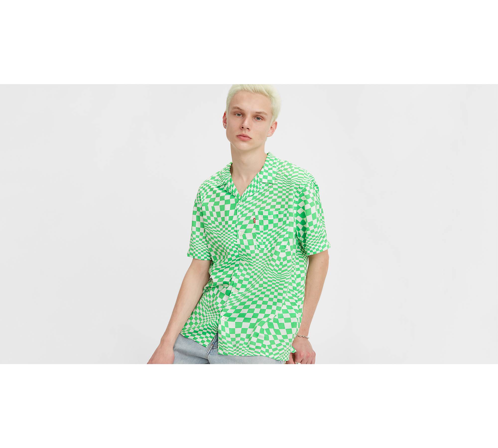 Sunset Camp Shirt - Green | Levi's® US