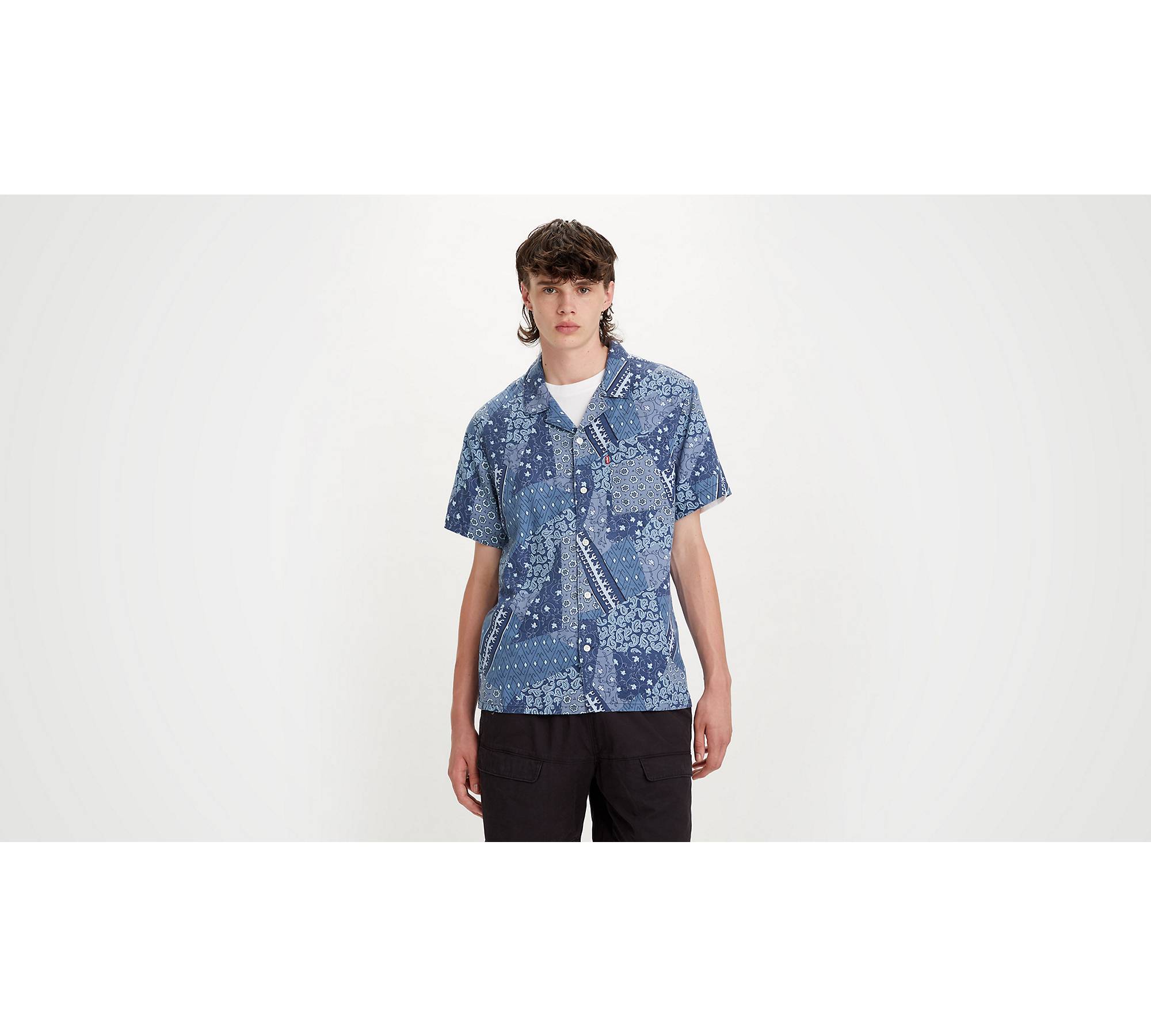 Levi's® Sunset Camp Shirt- Bandana - 72625-0069