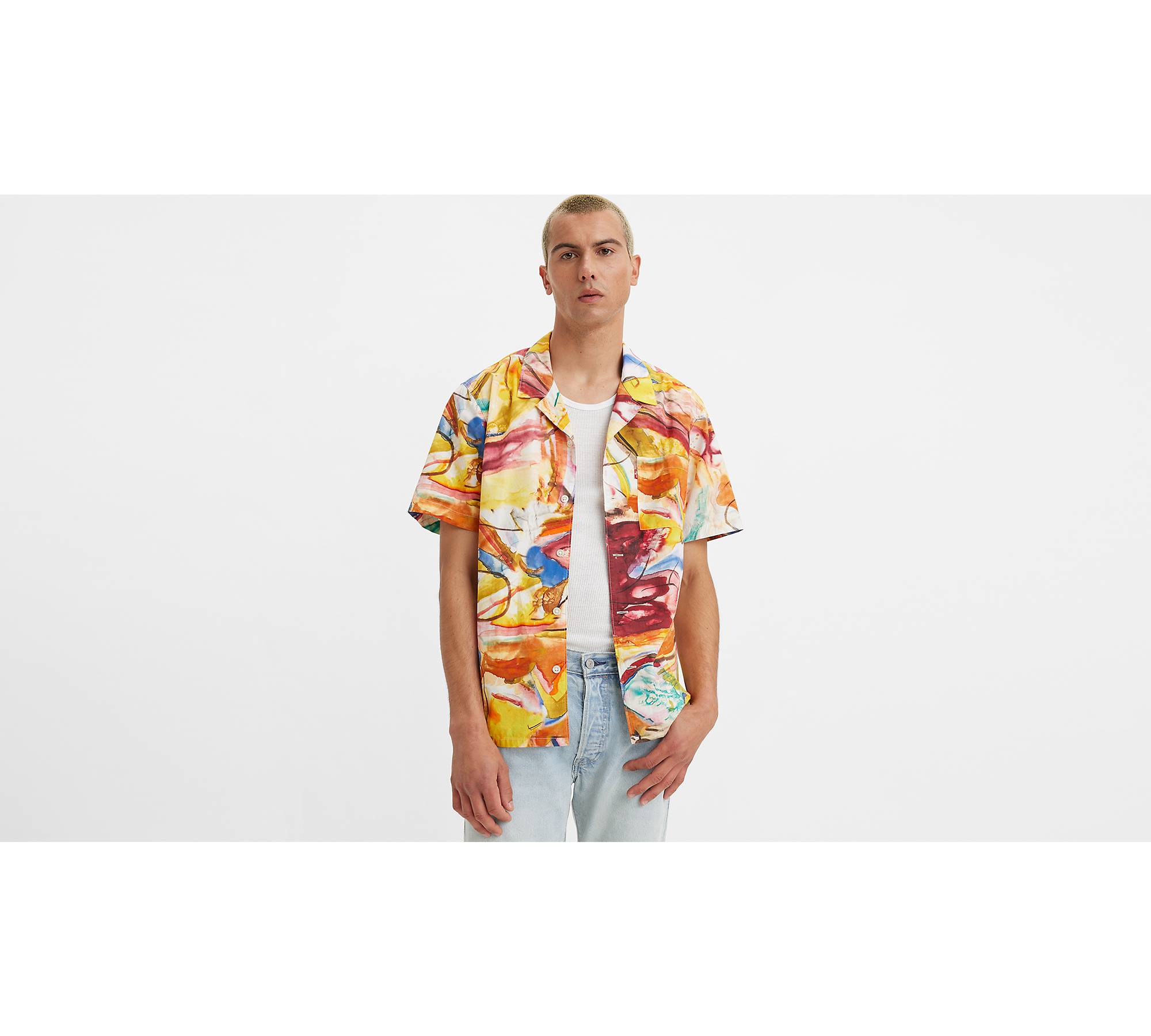 Levi's® Sunset Camp Shirt- Bandana - 72625-0069