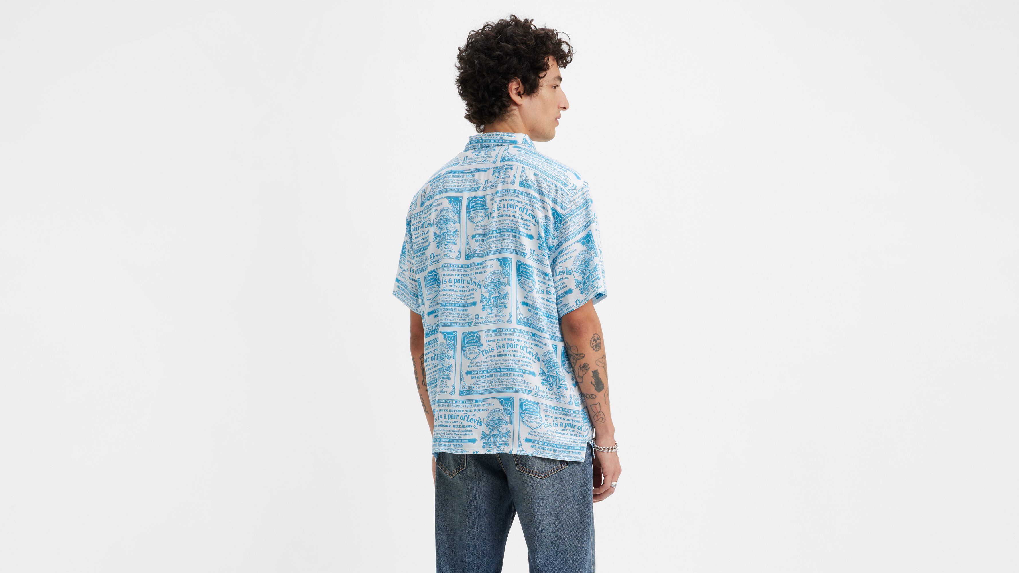 T-shirt Ultimate Direction Ultralight azul mulher - Levi's The Sunset Camp Shirt  Bandana BLUES 72625 - 0069