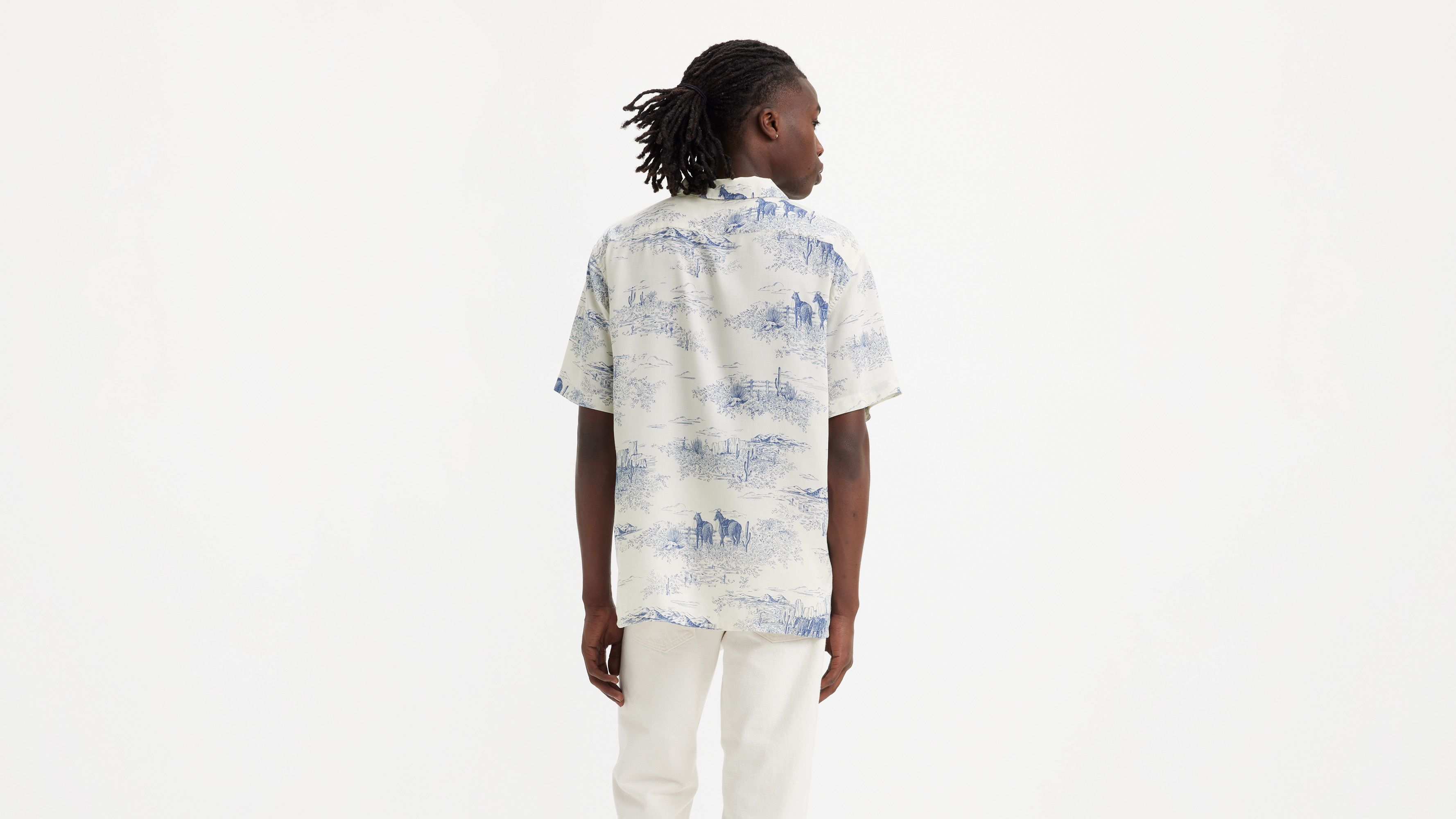 bushwickco.7様シャツ1 Sunset Camp Shirt - Blue | Levi's® CA