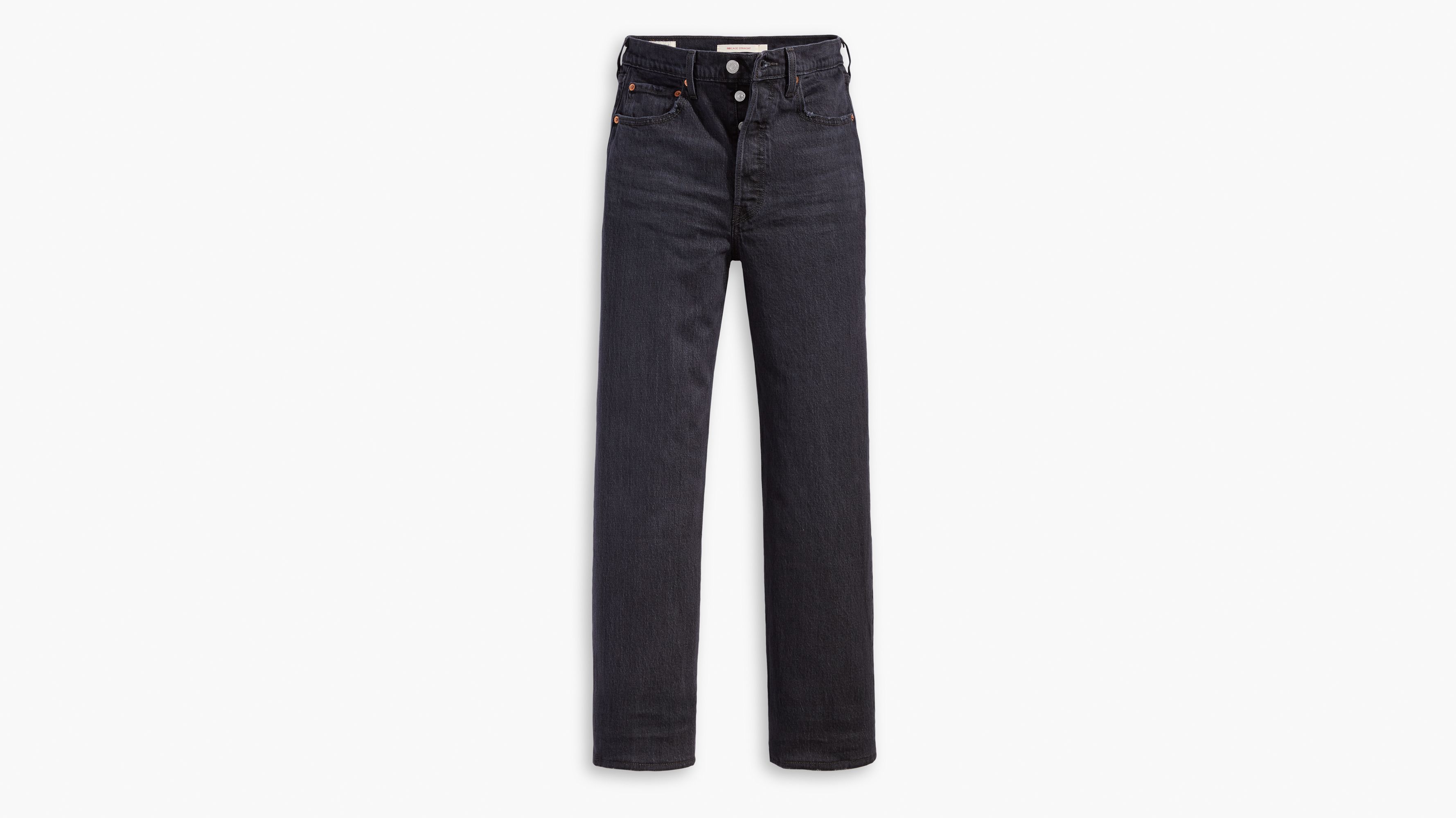 Ribcage Straight Ankle Women's Jeans - Black | Levi's® US