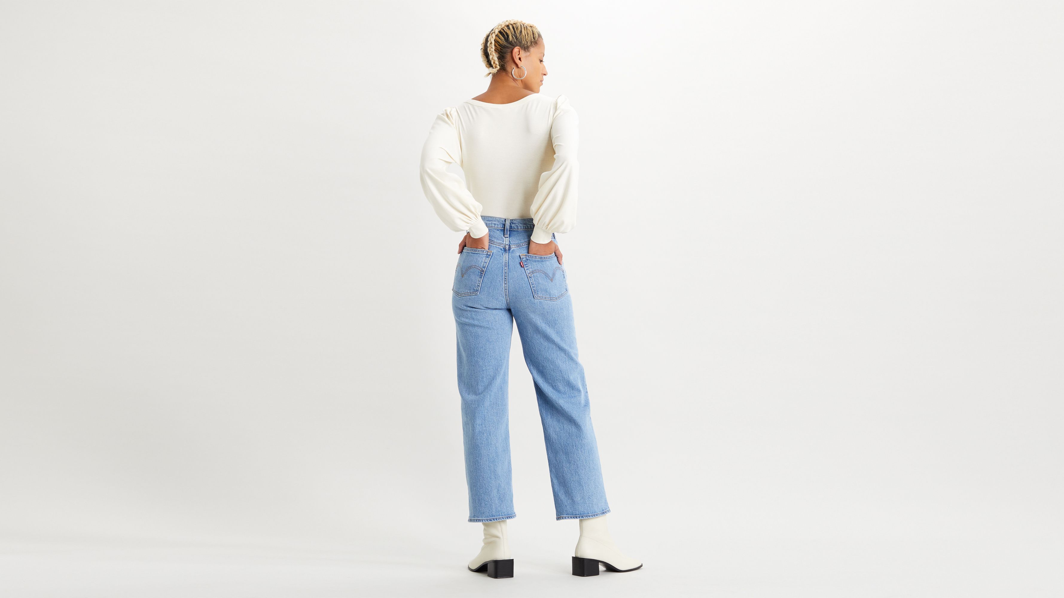 Ribcage Straight Ankle Women's Jeans - Light Wash | Levi's® US