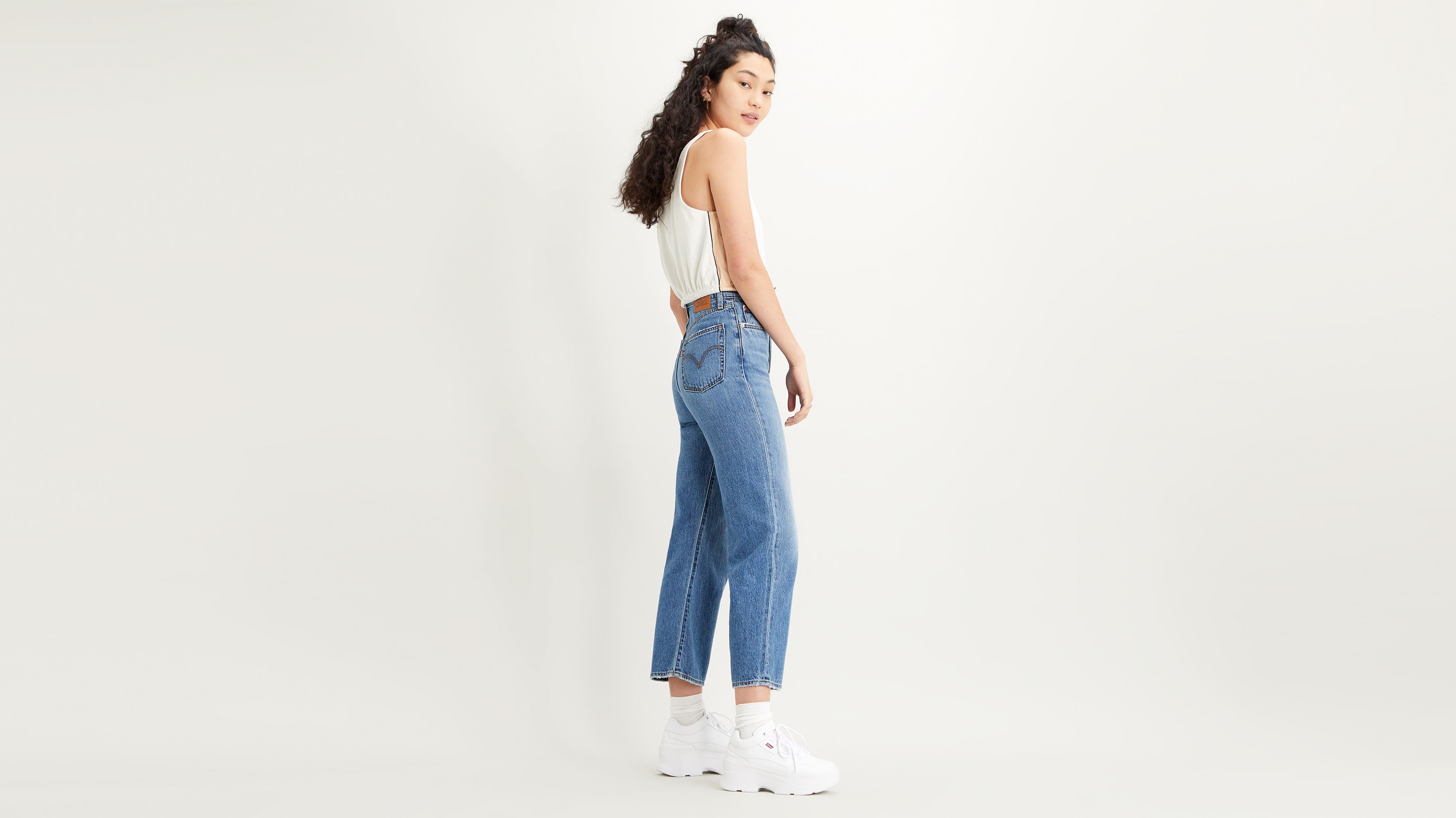 Ribcage Straight Ankle Women's Jeans - Medium Wash | Levi's® US