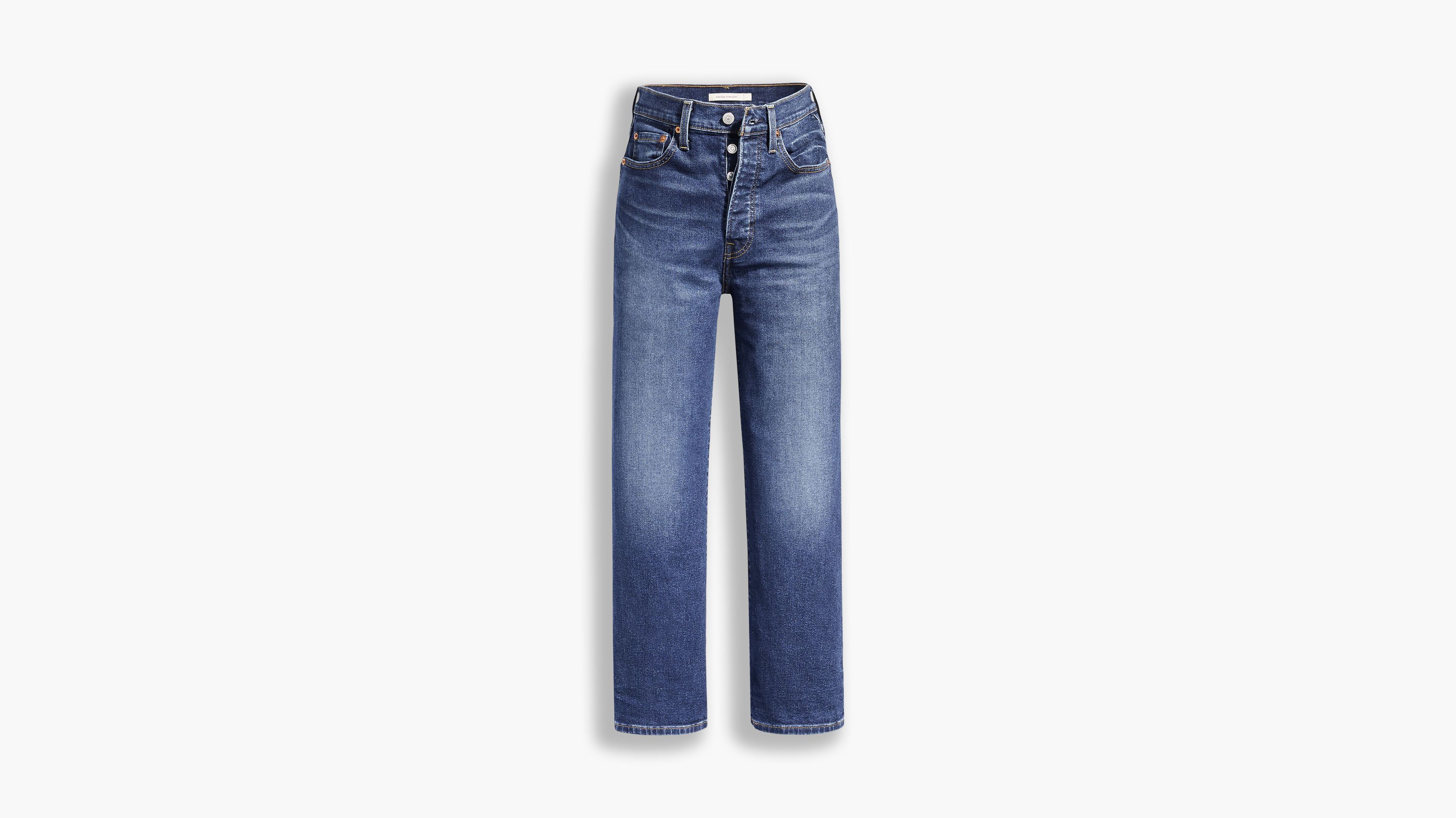 Ribcage Straight Ankle Jeans - Blue | Levi's® US