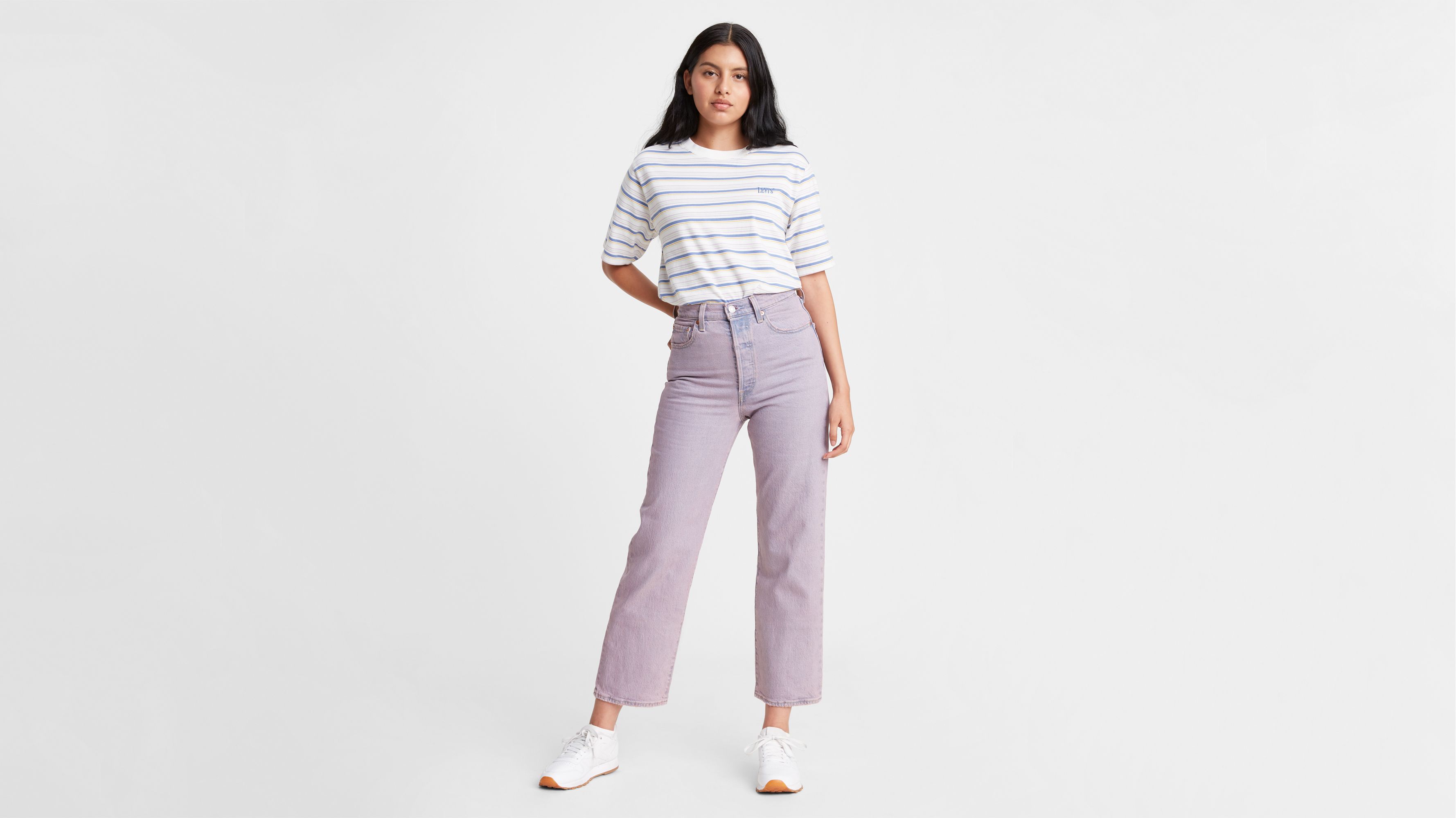 purple levis womens