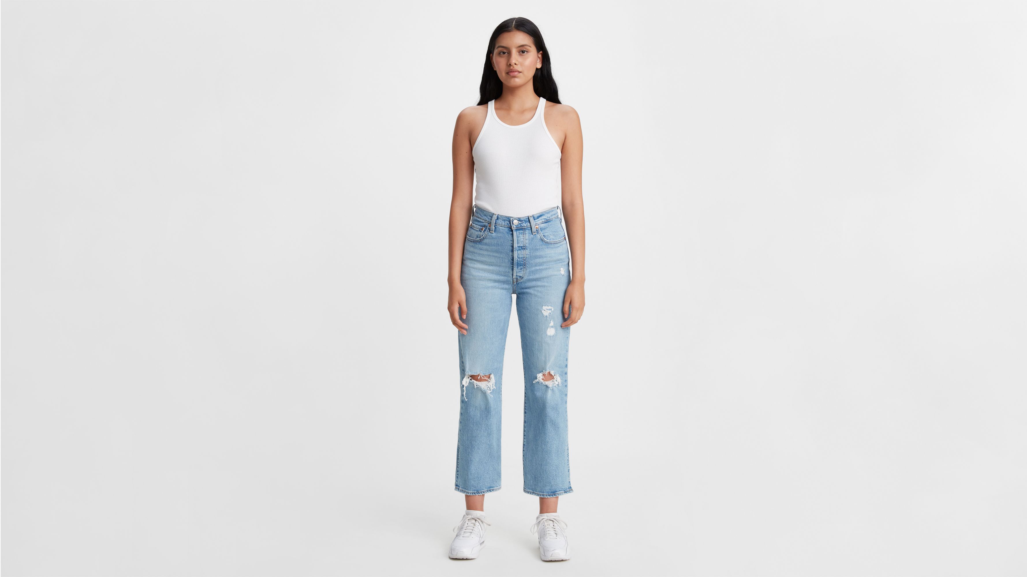 Ribcage Straight Ankle Women's Jeans 1