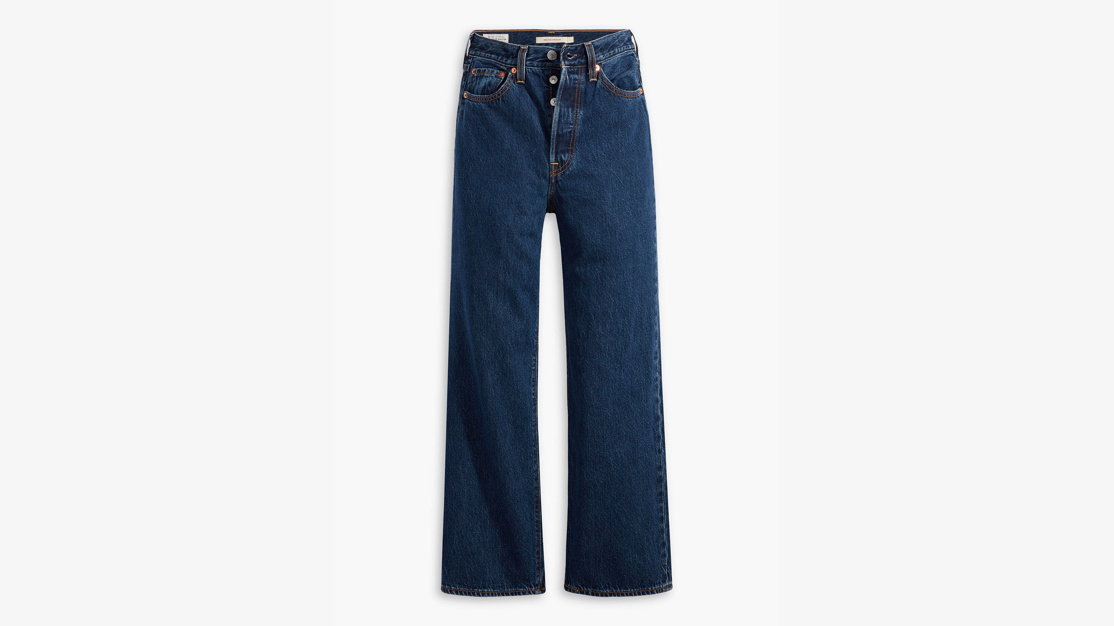 Levi's® Flared jeans RIBCAGE BELL in 09 dark indigo - worn in