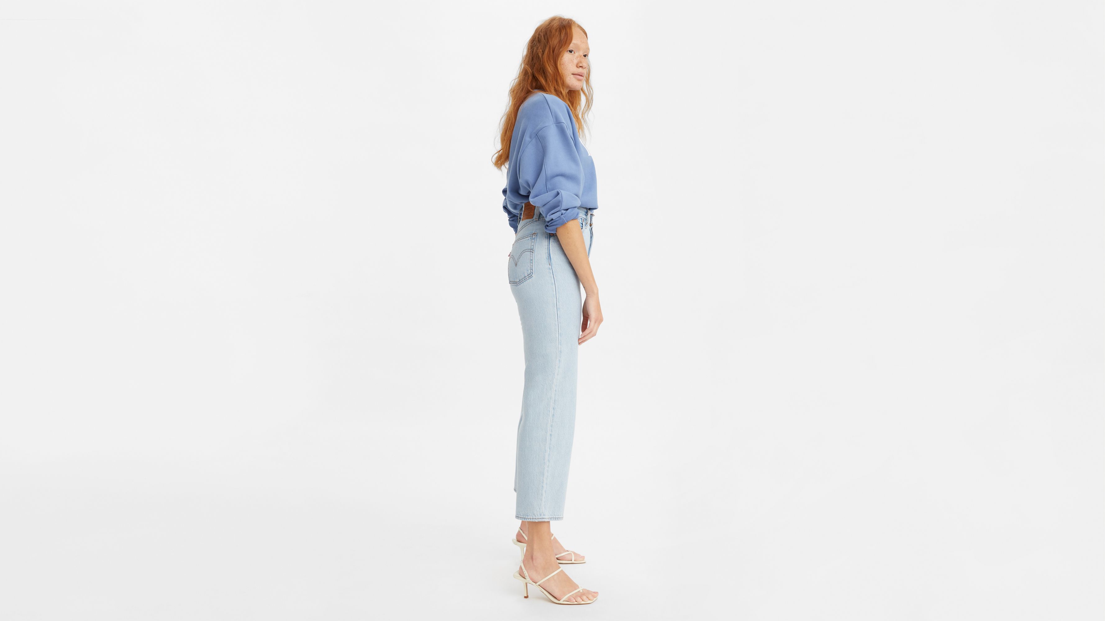 Ribcage Straight Ankle Women's Jeans - Light Wash | Levi's® US