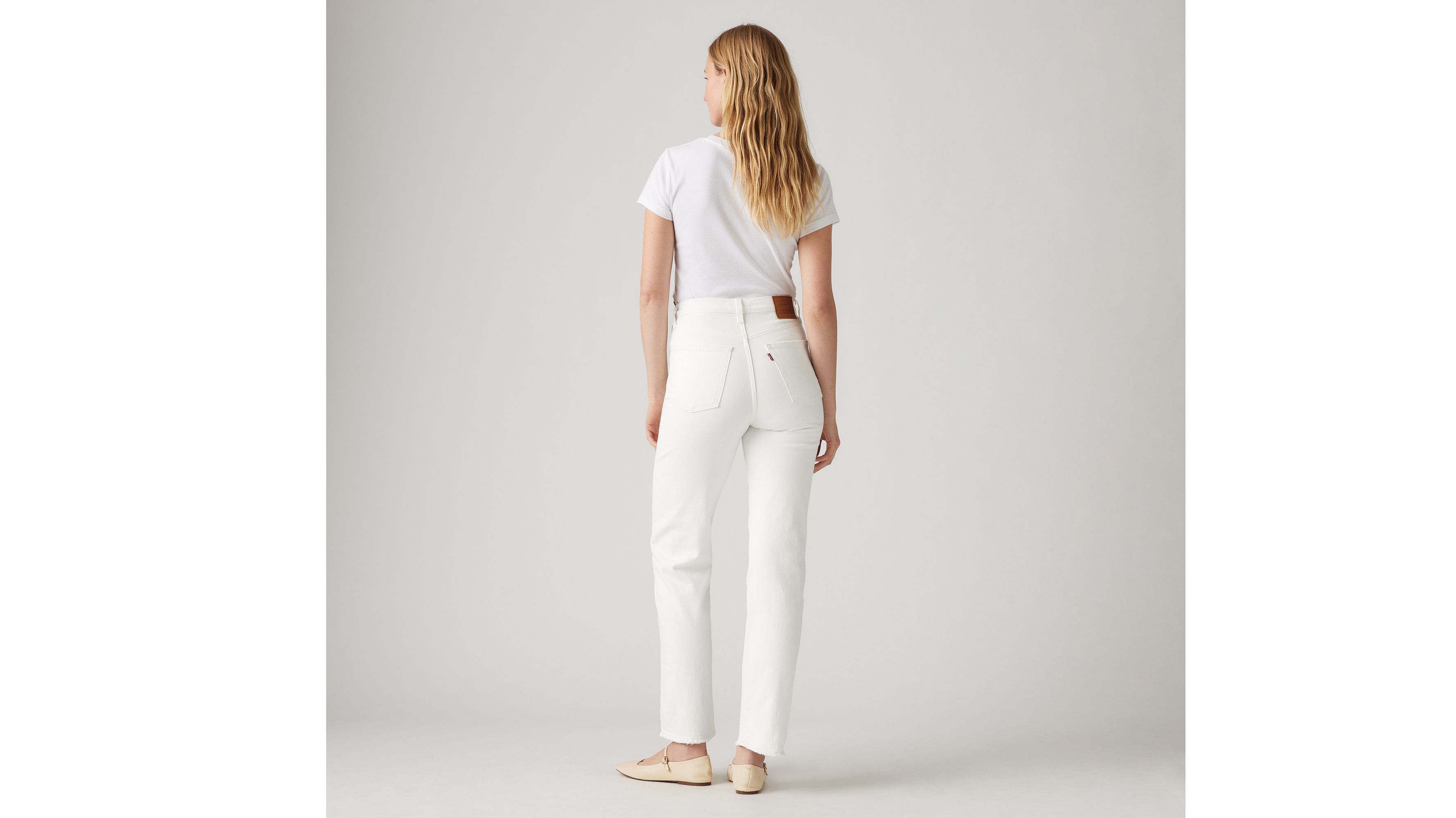 LEVI'S RIBCAGE STRAIGHT ANKLE JEANS 
