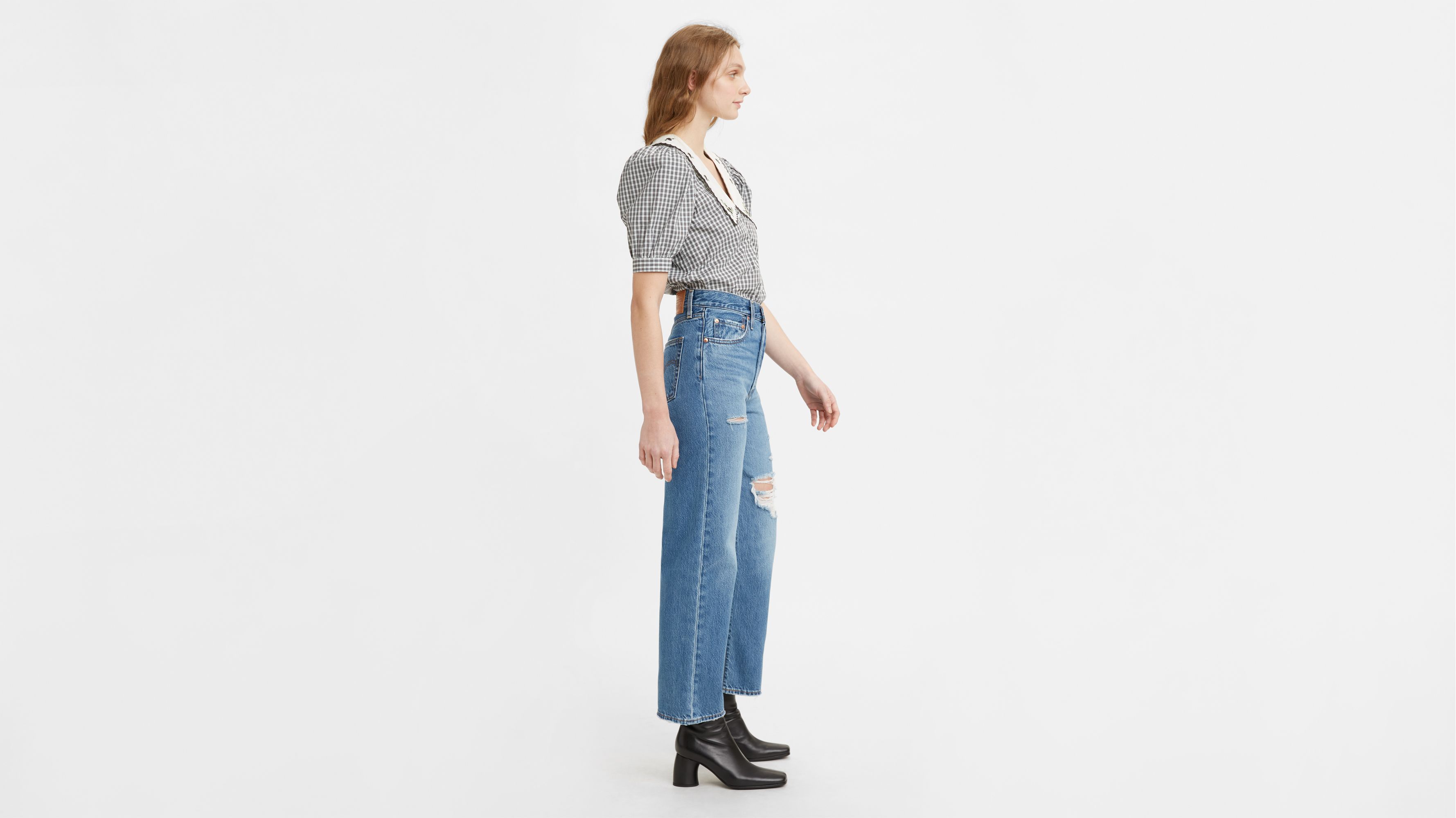 Ribcage Straight Ankle Women's Jeans - Dark Wash | Levi's® US