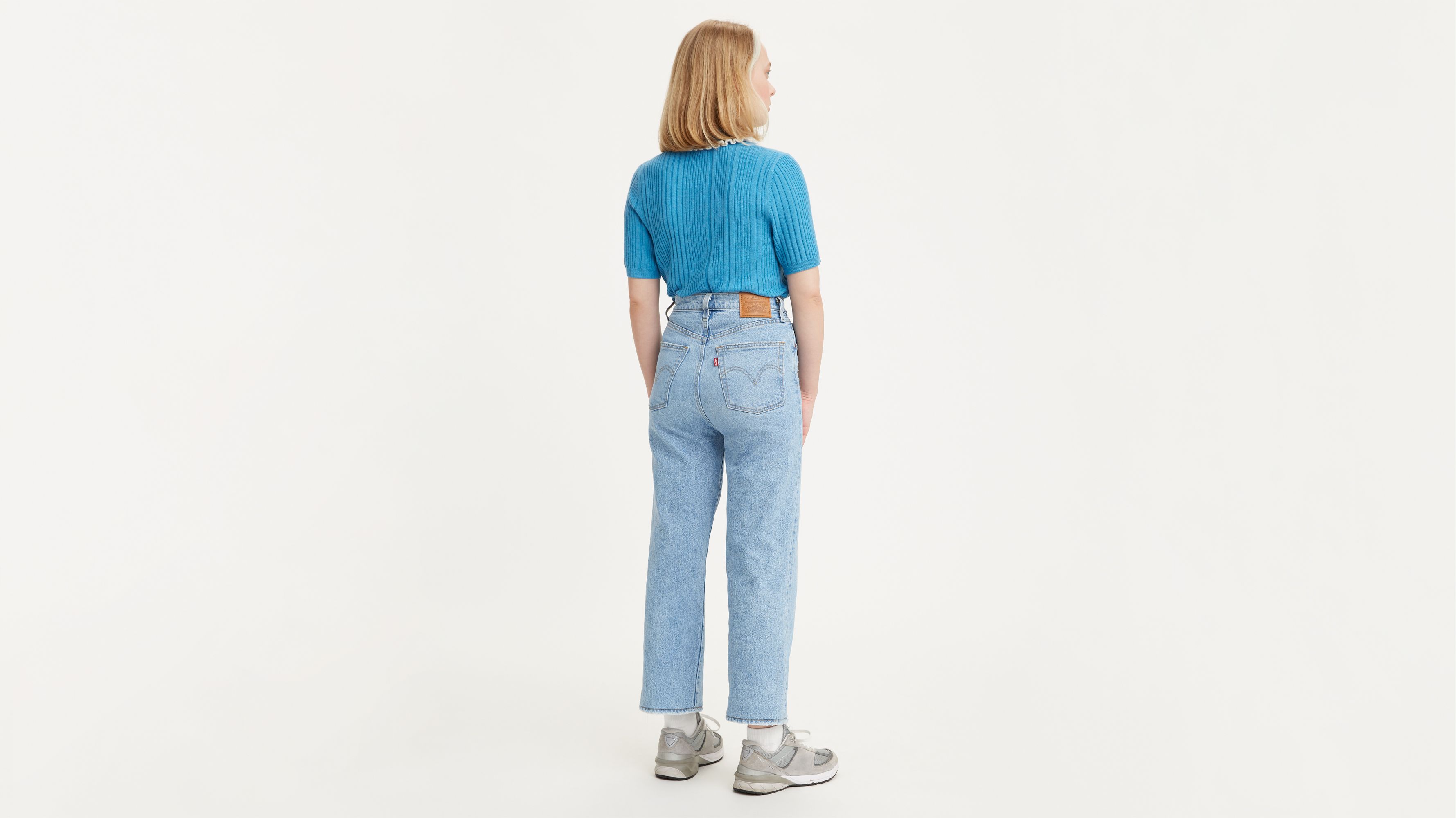 Ribcage Straight Ankle Women's Jeans - Light Wash | Levi's® US