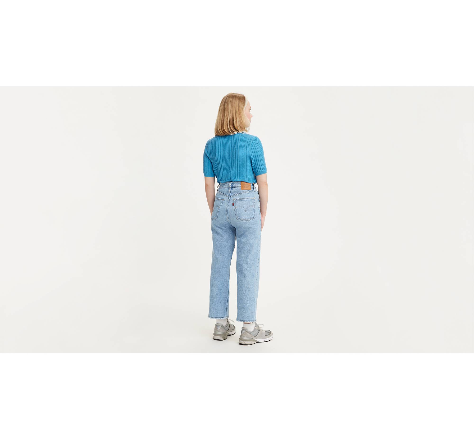 Ribcage Straight Ankle Women's Jeans - Light Wash | Levi's® CA