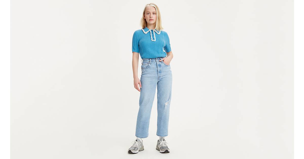 Levi's Ribcage Straight Ankle Women At The Ready – Alta