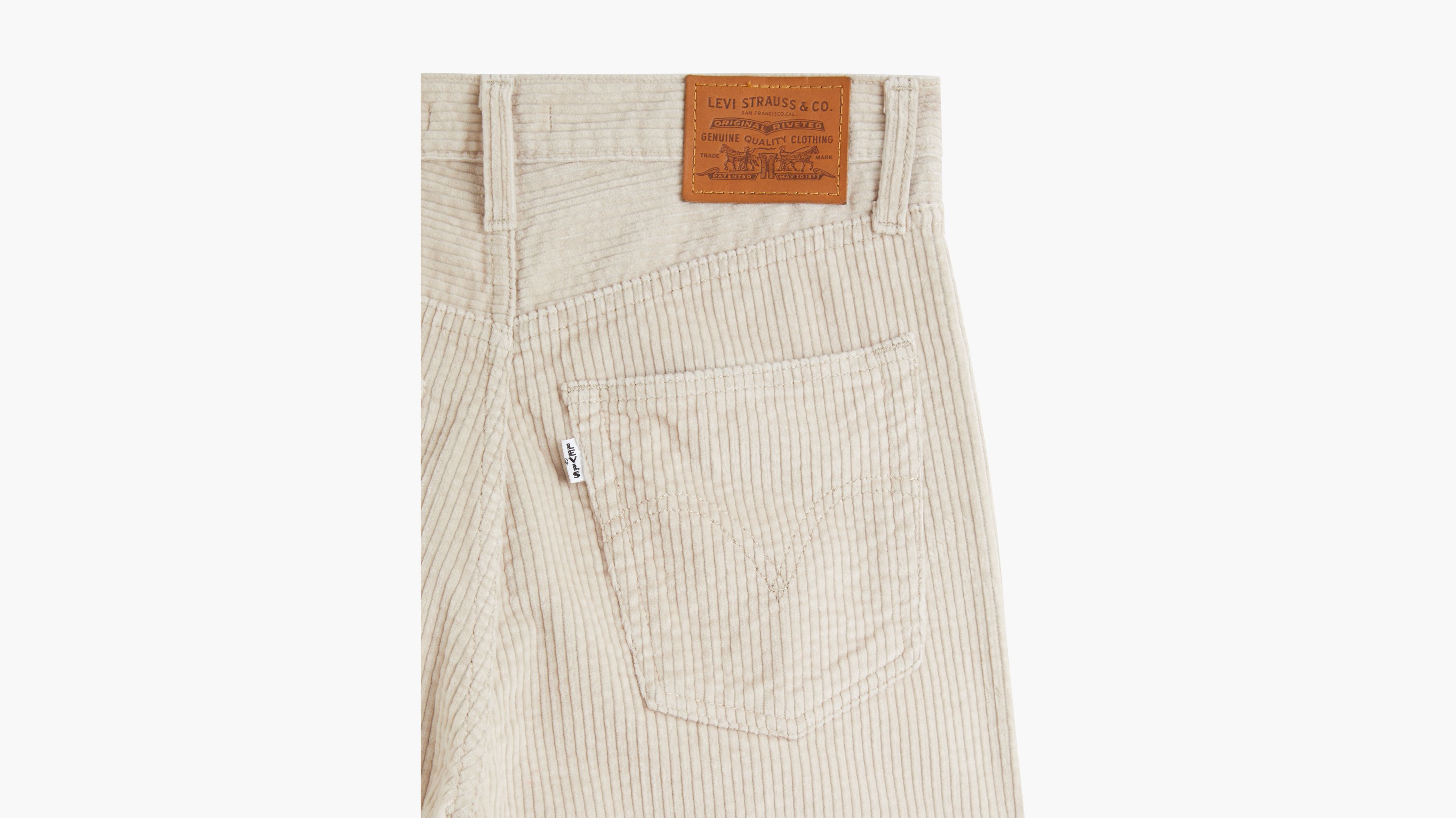 Ribcage Straight Ankle Corduroy Women's Pants 8