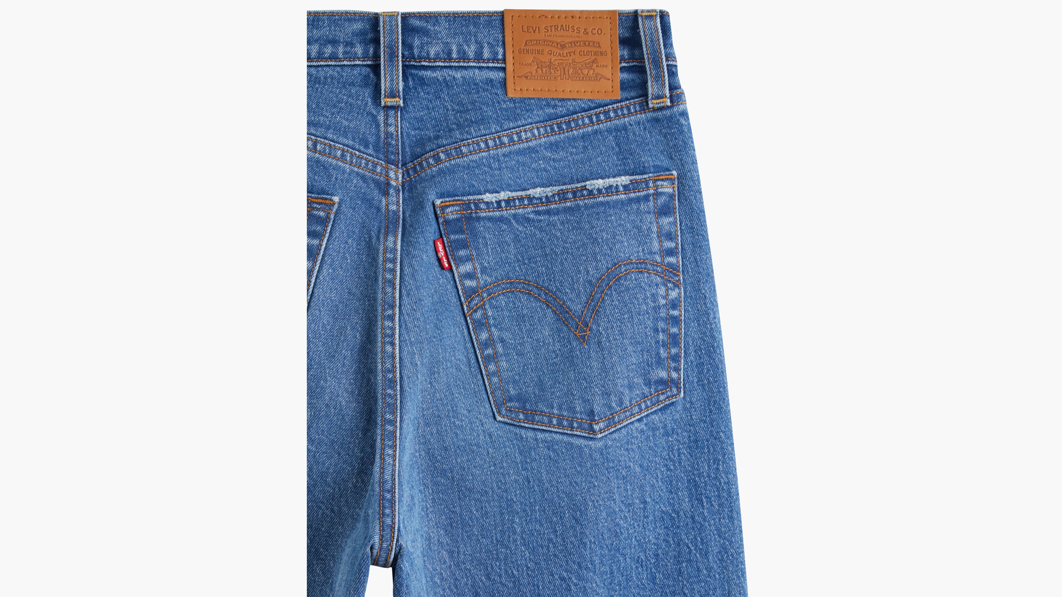 Levi's - Ribcage Straight Ankle - Cool Blue Popsicle - - Archer +