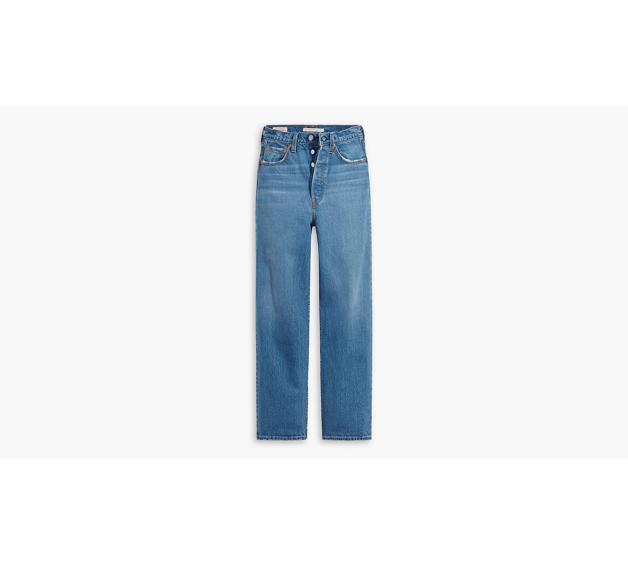 Levi's - Ribcage Straight Ankle - Cool Blue Popsicle - - Archer +