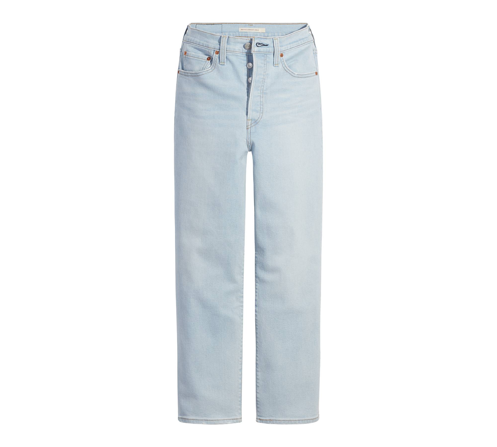Ribcage Straight Ankle Jeans - Blue | Levi's® FR