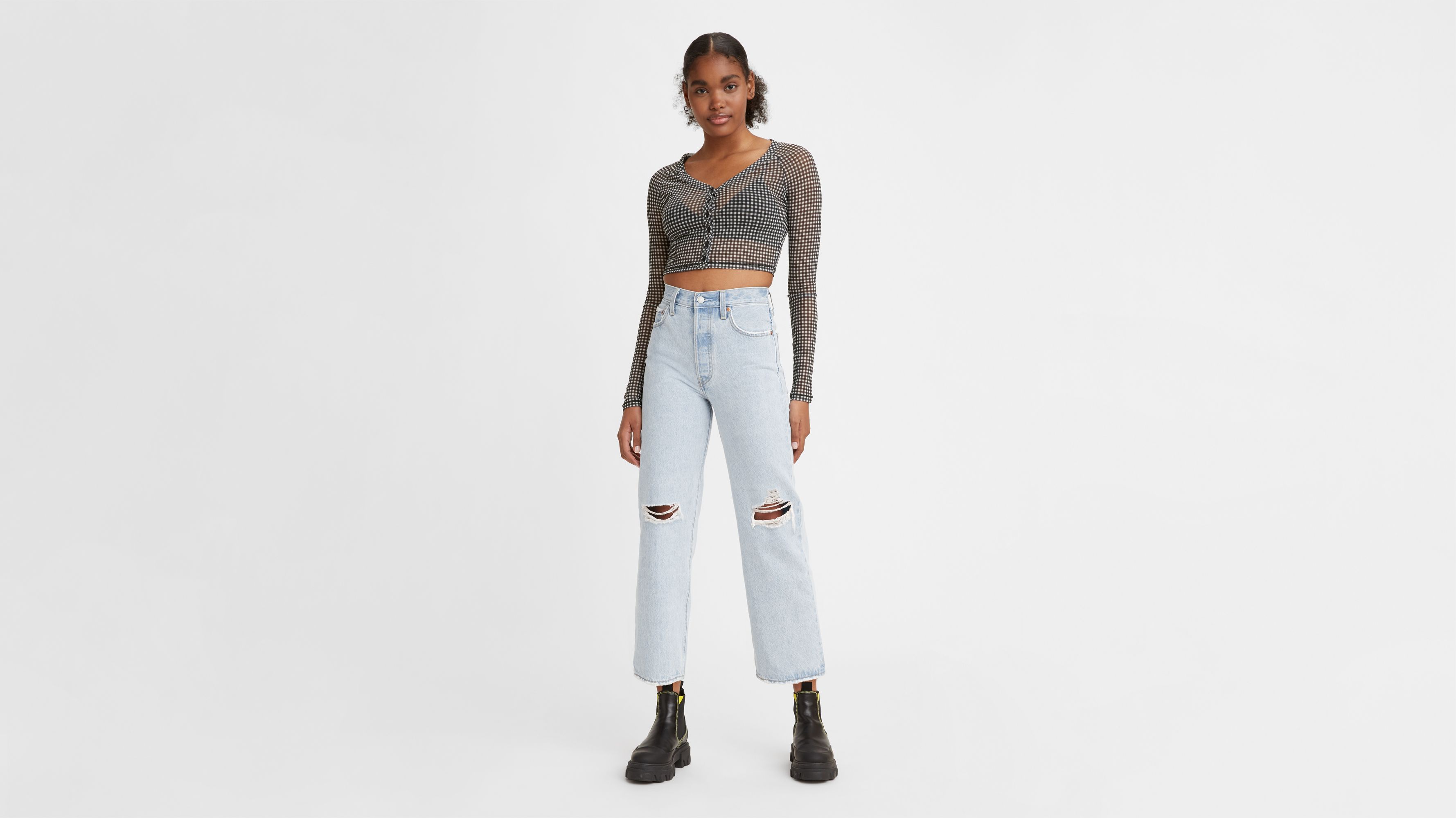 Ribcage Straight Ankle Women's Jeans 4