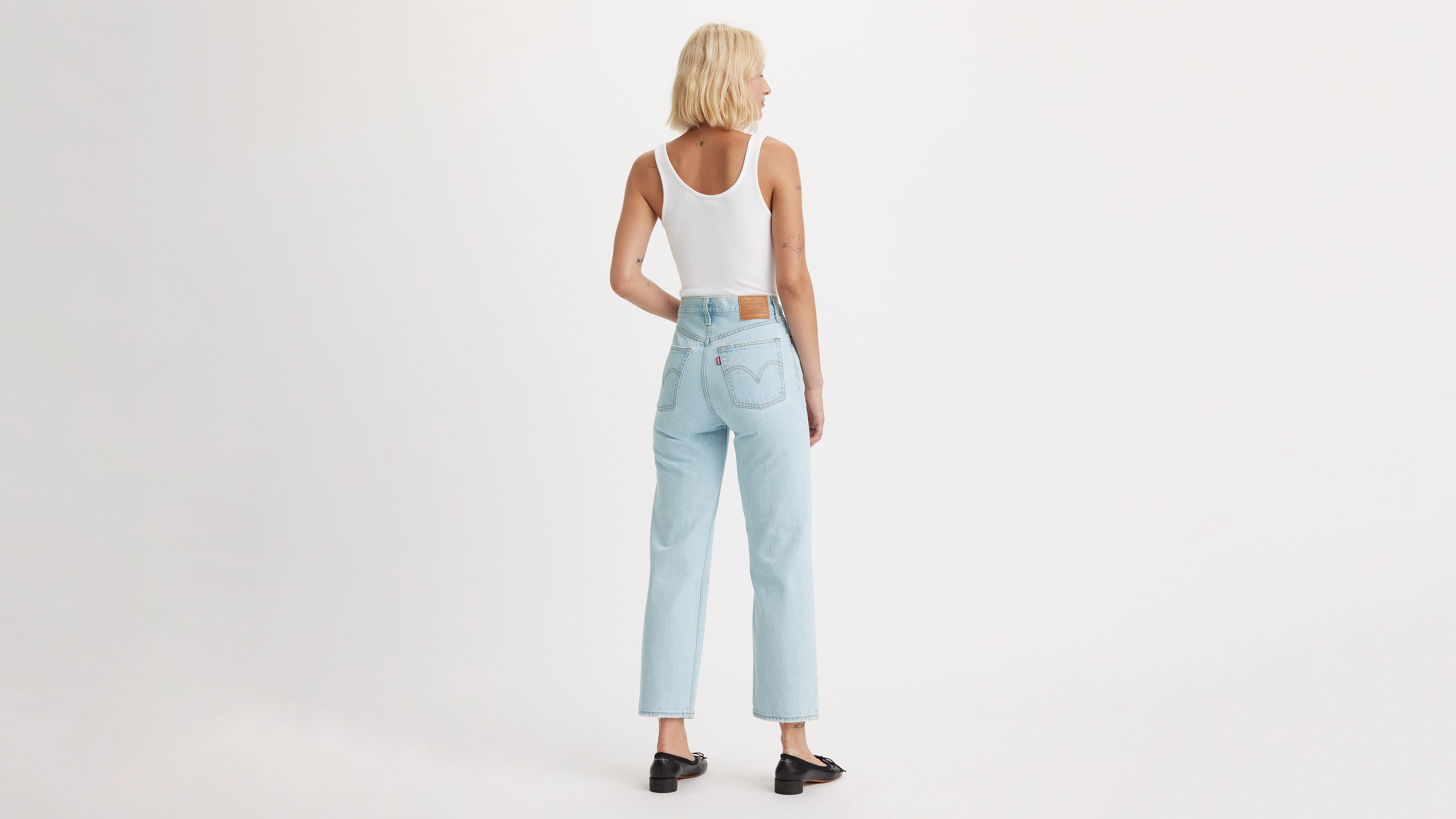 Ribcage Straight Ankle Women's Jeans - Light Wash | Levi's® US