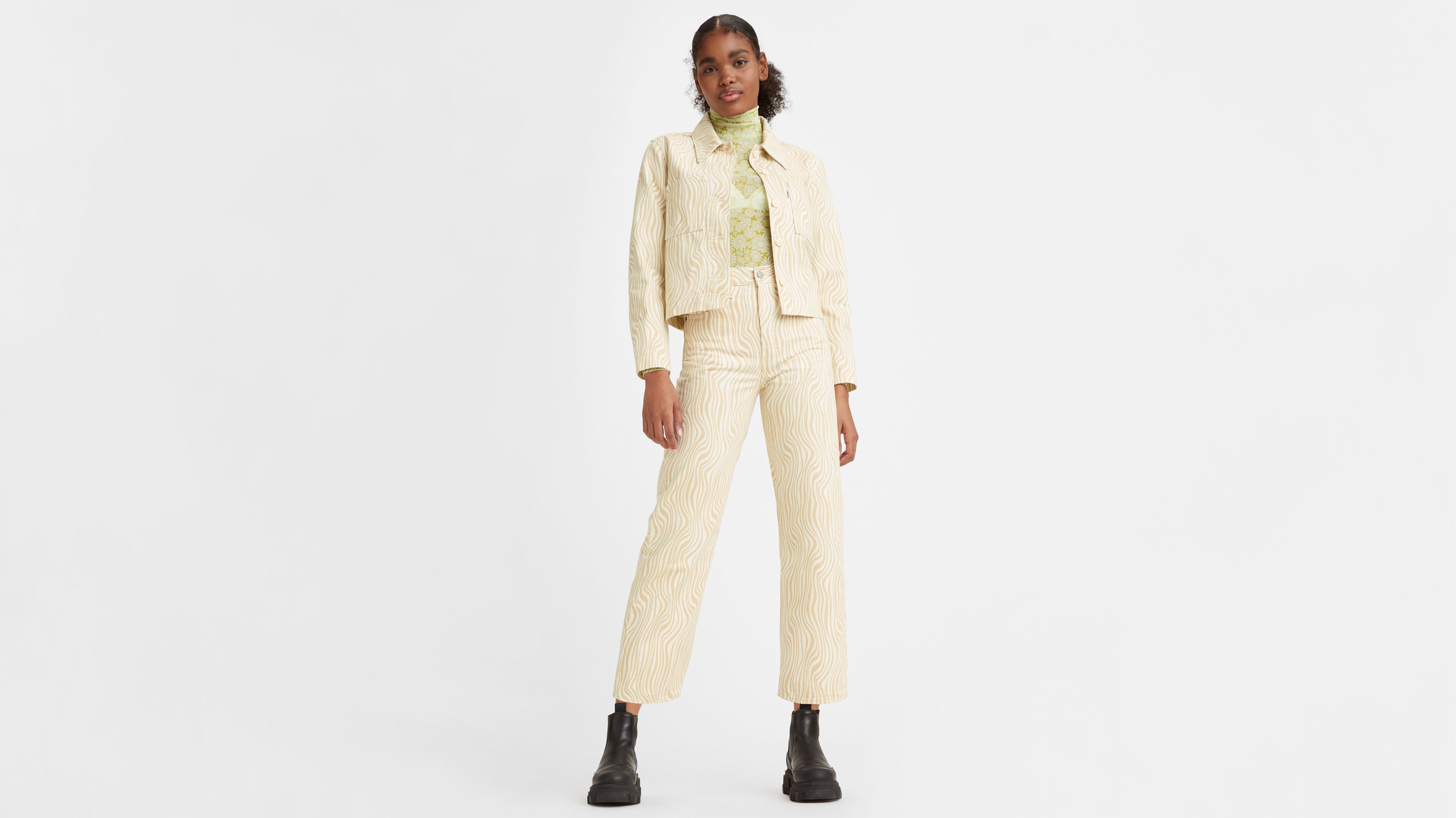 Ribcage Straight Ankle Women's Jeans 1