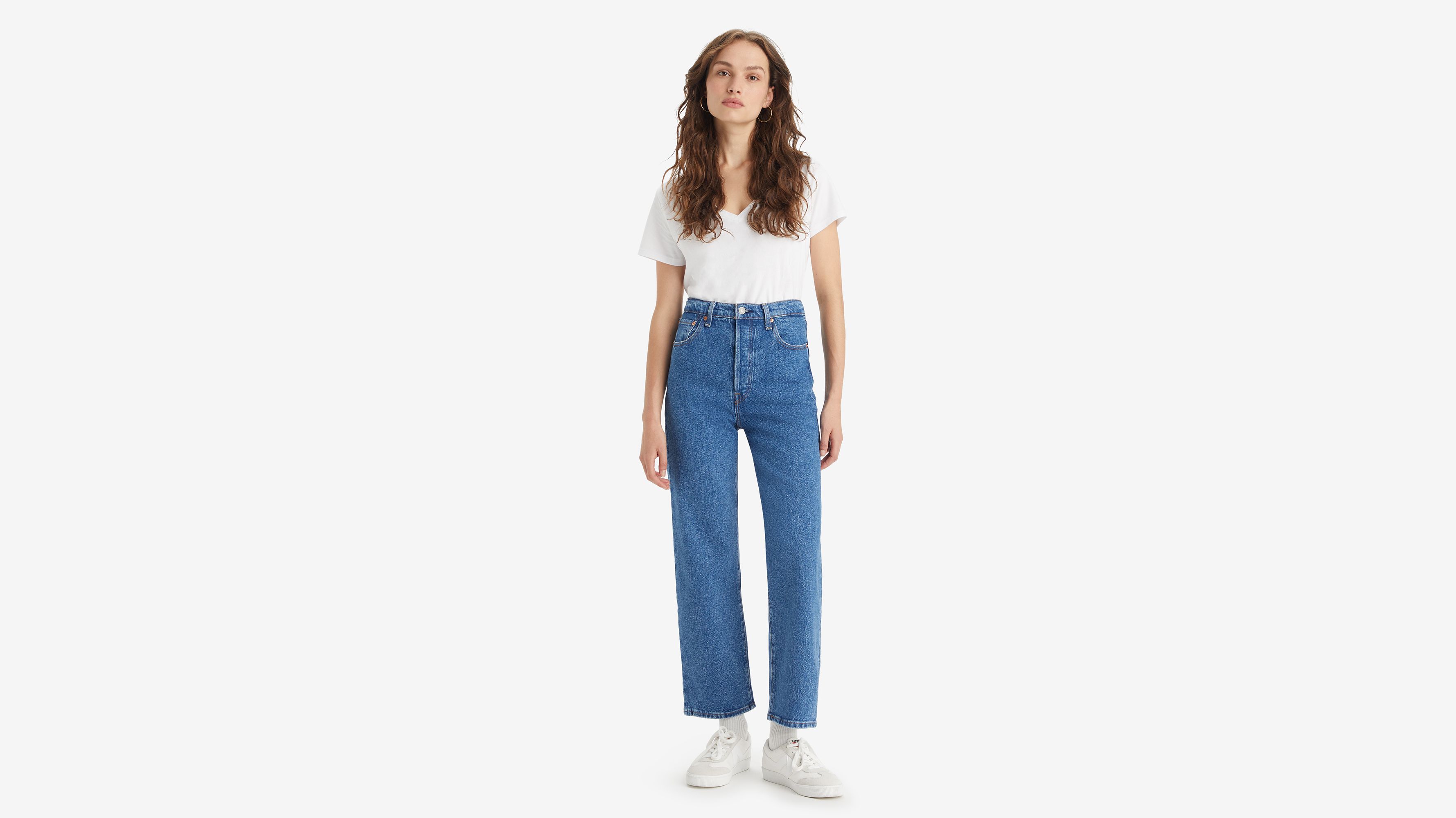 Levi's - Ribcage Straight Ankle - Jazz Pop