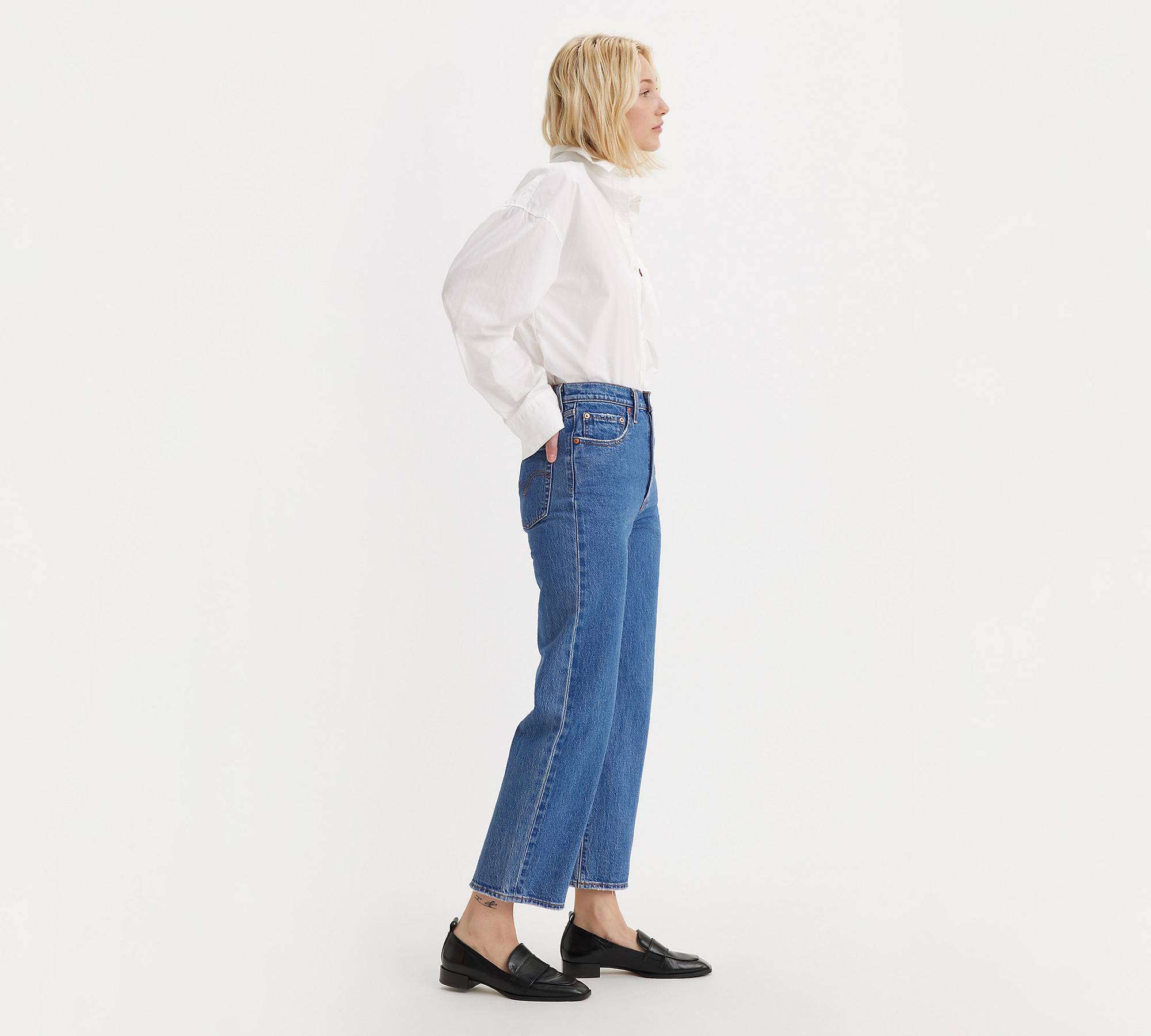 verdamping Bestuiven materiaal Ribcage Straight Ankle Women's Jeans - Medium Wash | Levi's® US