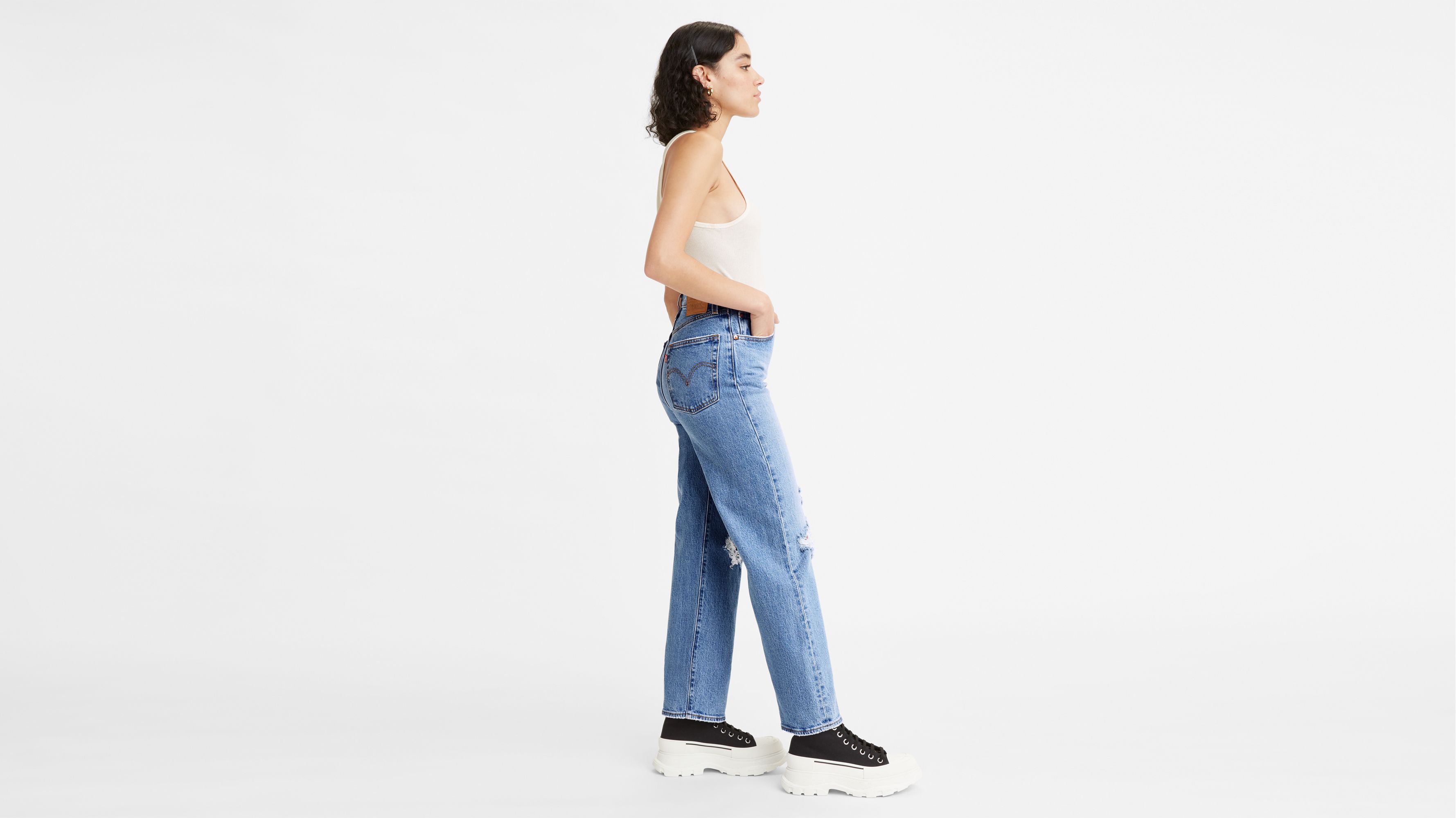 Ribcage Straight Ankle Women's Jeans Medium Wash Levi's® US