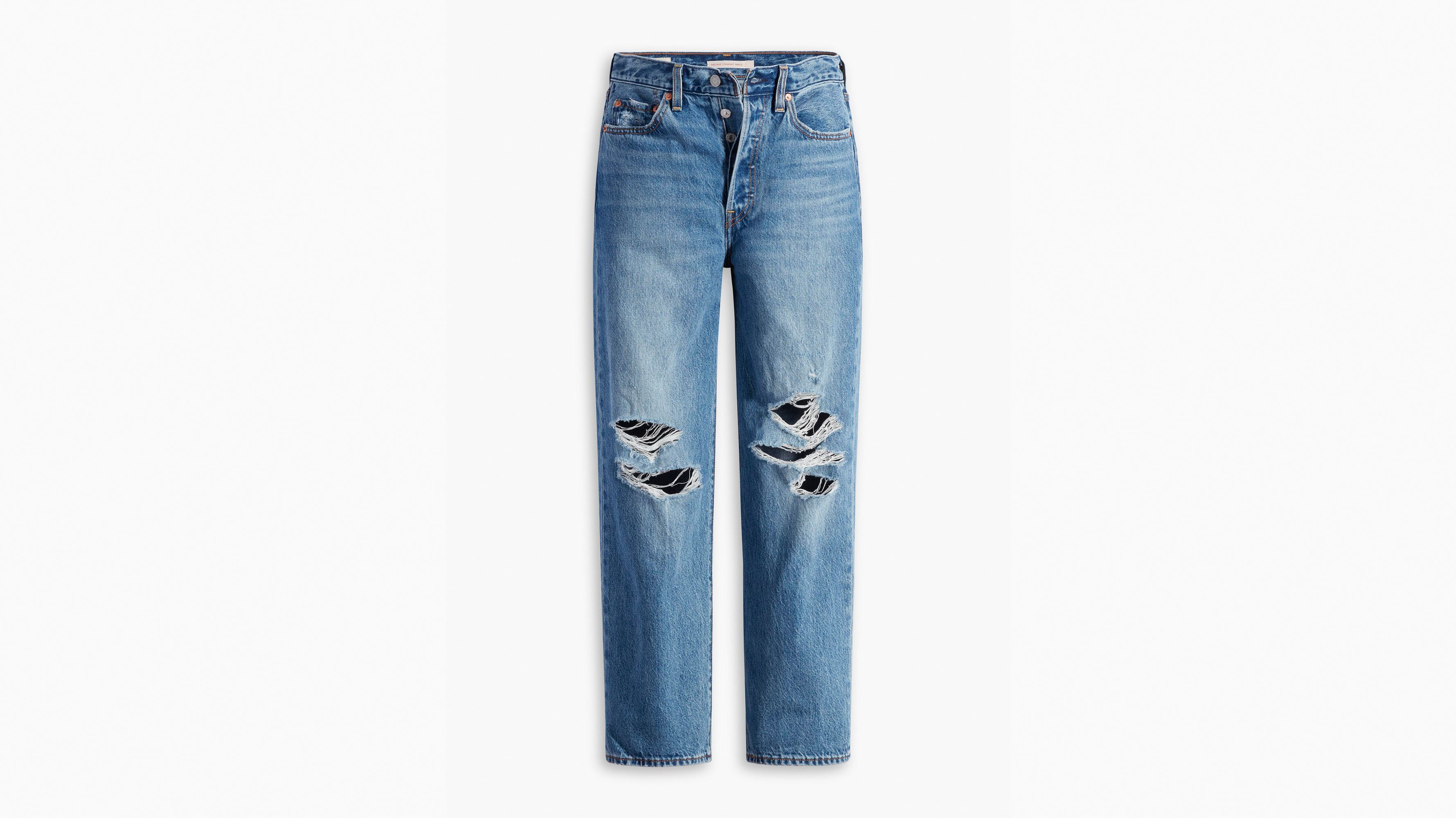 Levi's Ribcage Straight Ankle Jeans Bernal Love 72693-0073 - Free Shipping  at Largo Drive