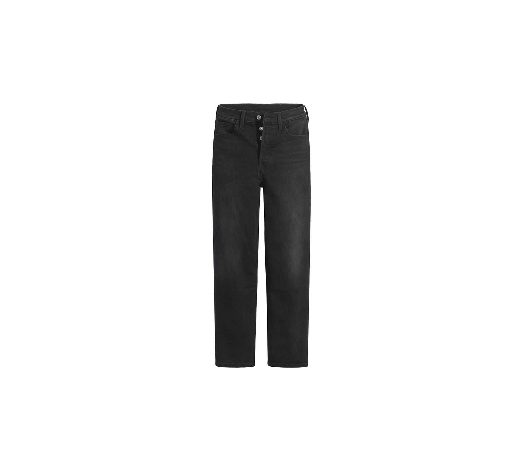 Levi´s ® Ribcage Straight Ankle Jeans Black