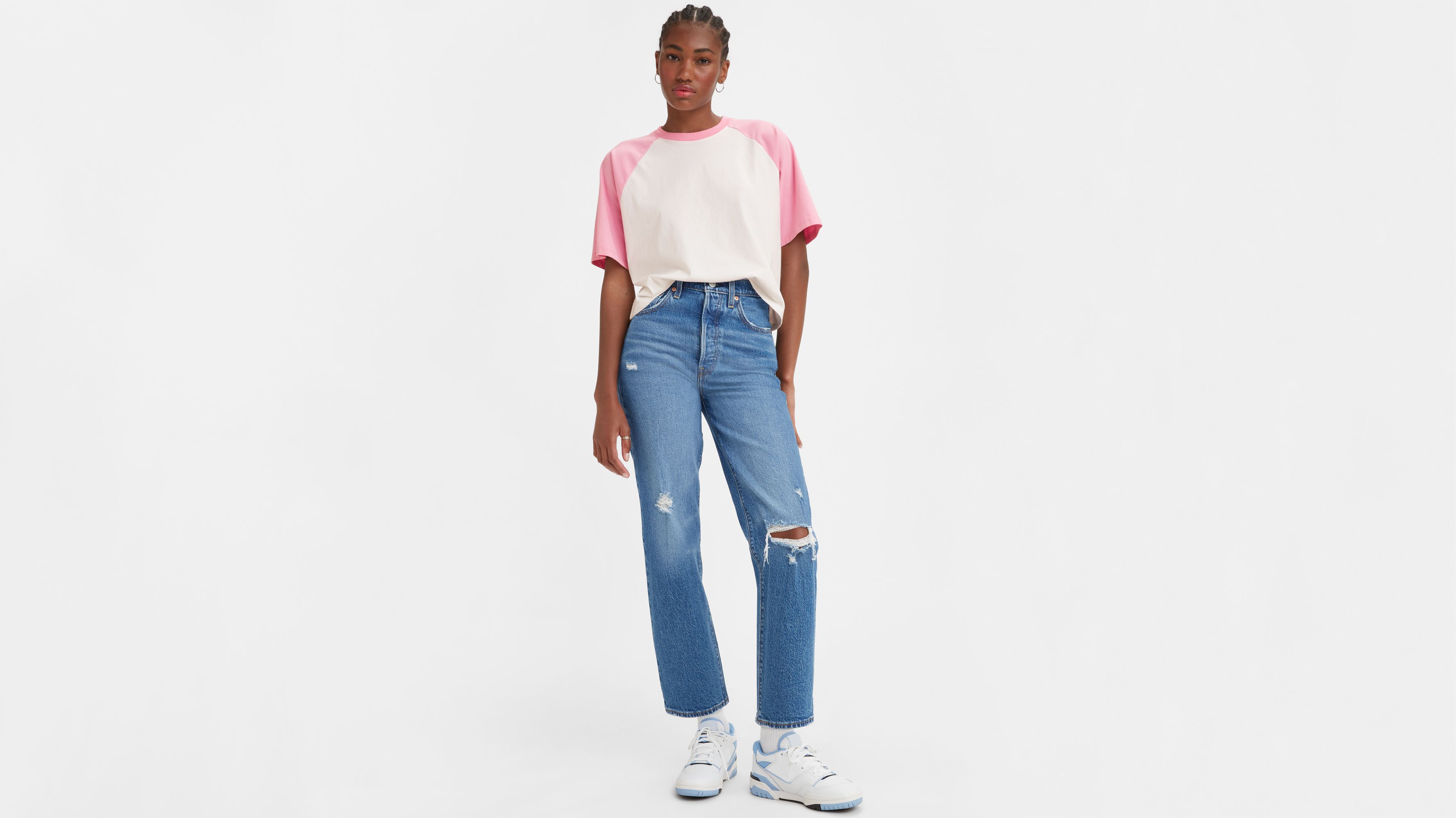 Ribcage Straight Ankle Women's Jeans 1
