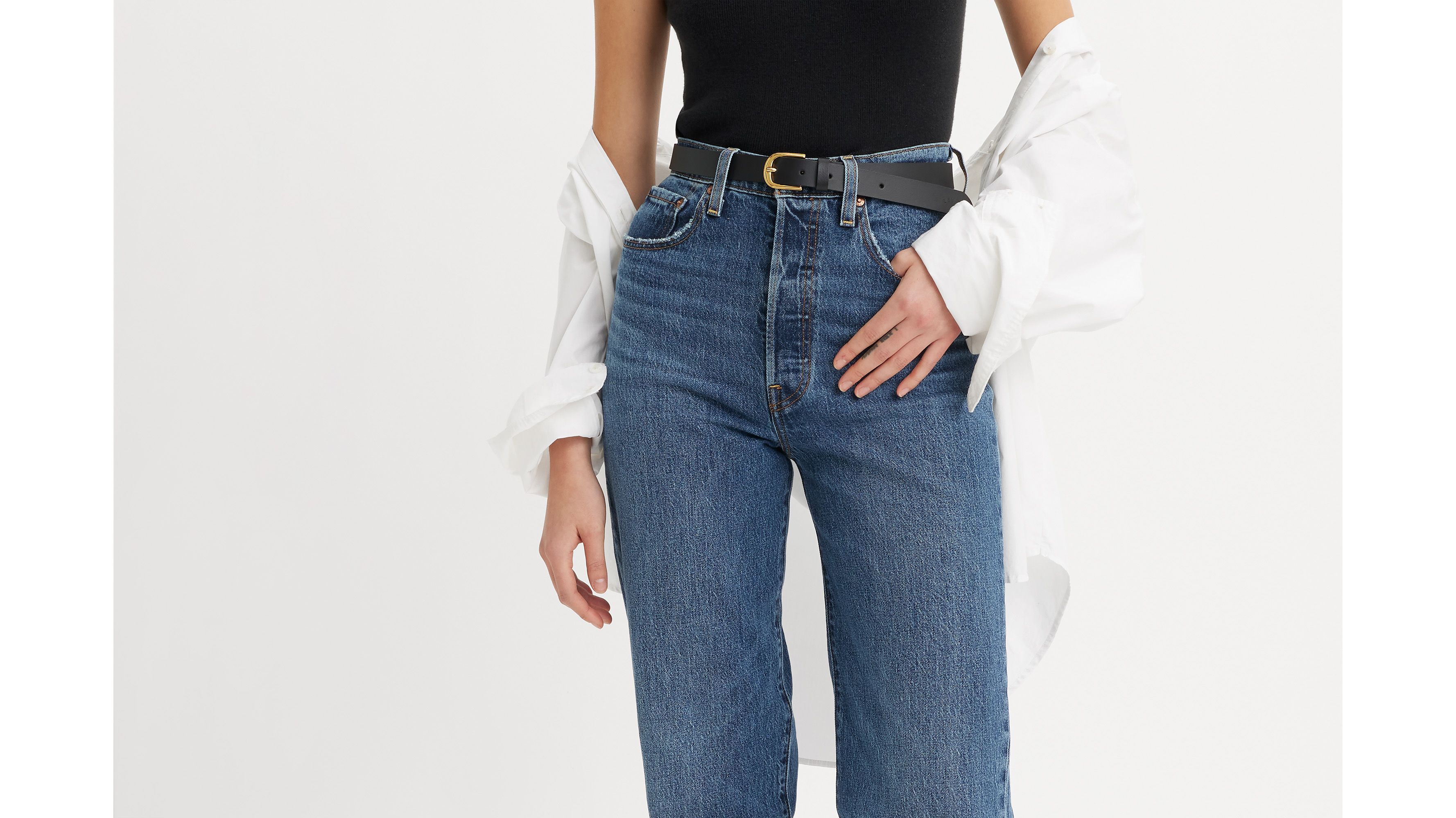 Jean droit Ribcage cheville 2