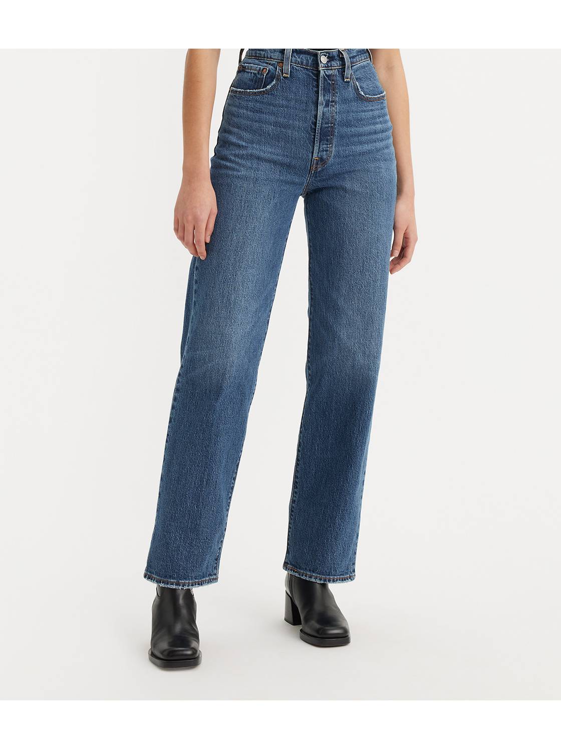 Ribcage Straight Ankle Jeans 1