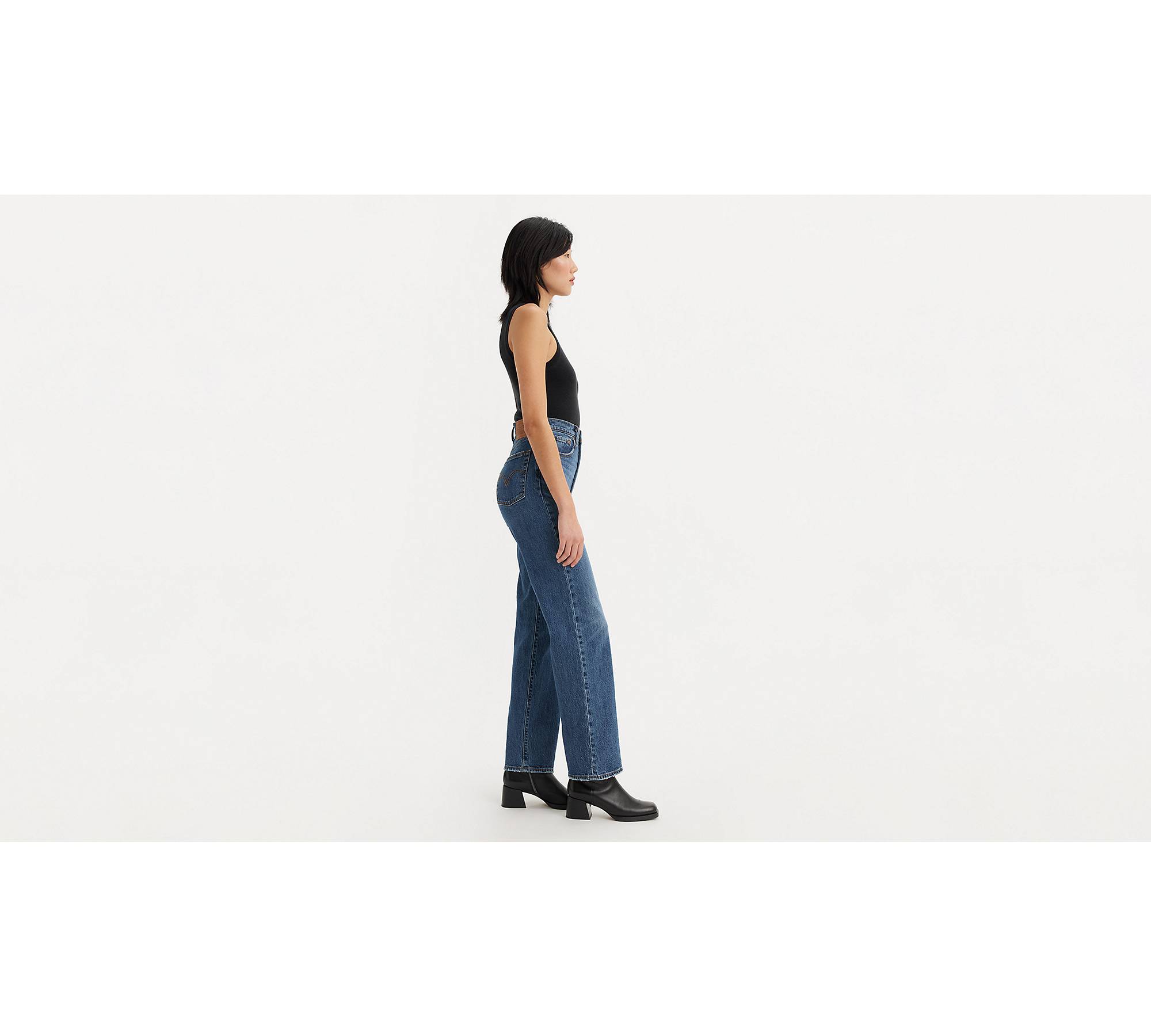 Wide leg Relax fit Blue Denim Maternity Jeans – Angel Maternity USA
