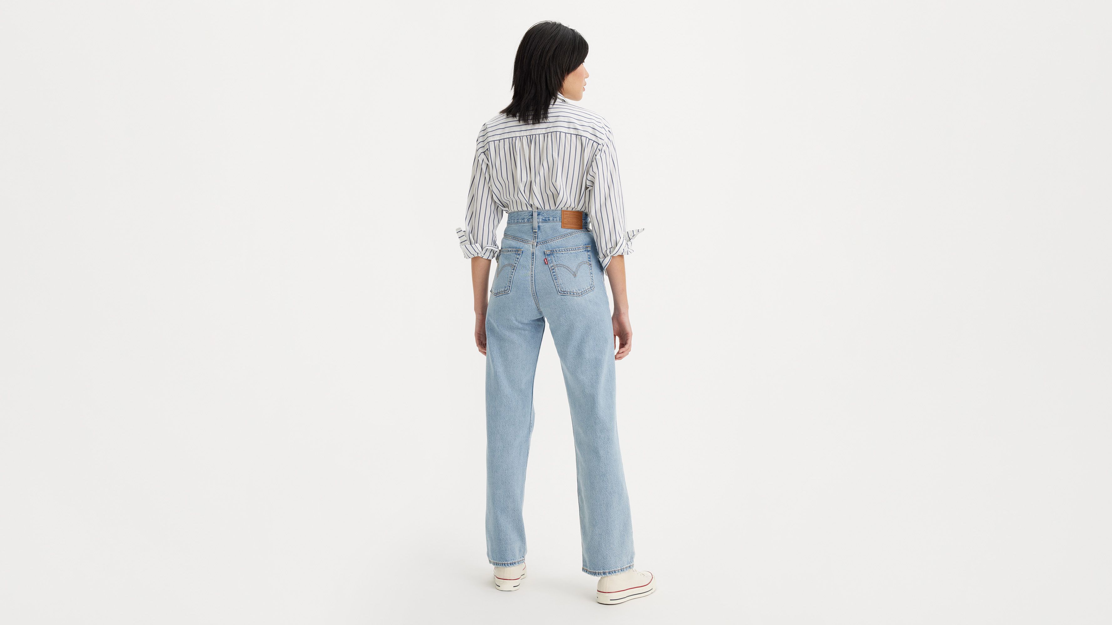 Ribcage Straight Ankle Women's Jeans - Light Wash | Levi's® US