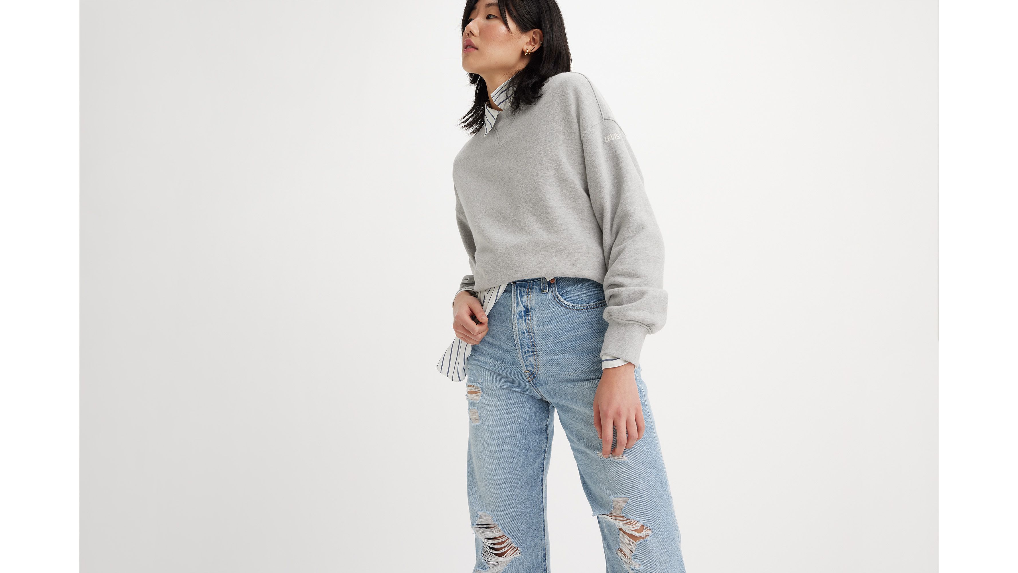 5'2.5”  159cm: Levi's Ribcage Straight Ankle - Keep or Return? :  r/PetiteFashionAdvice