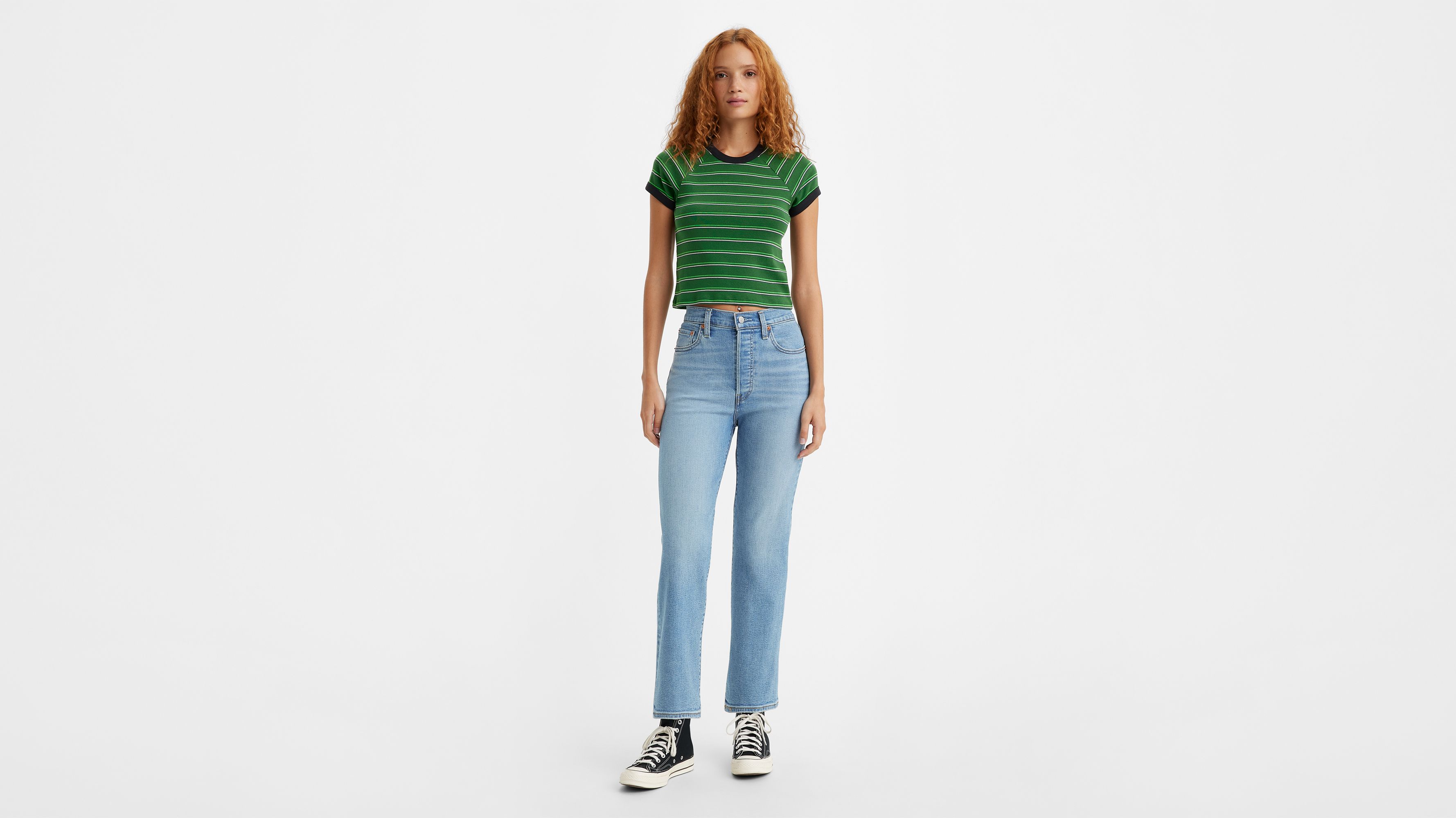 Levi's® Women's Ultra-High Rise Ribcage Straight Jeans - Center Lane 29