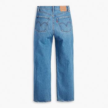 Ribcage jeans met rechte pijpen 7
