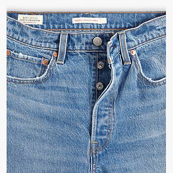 Ribcage jeans met rechte pijpen 8
