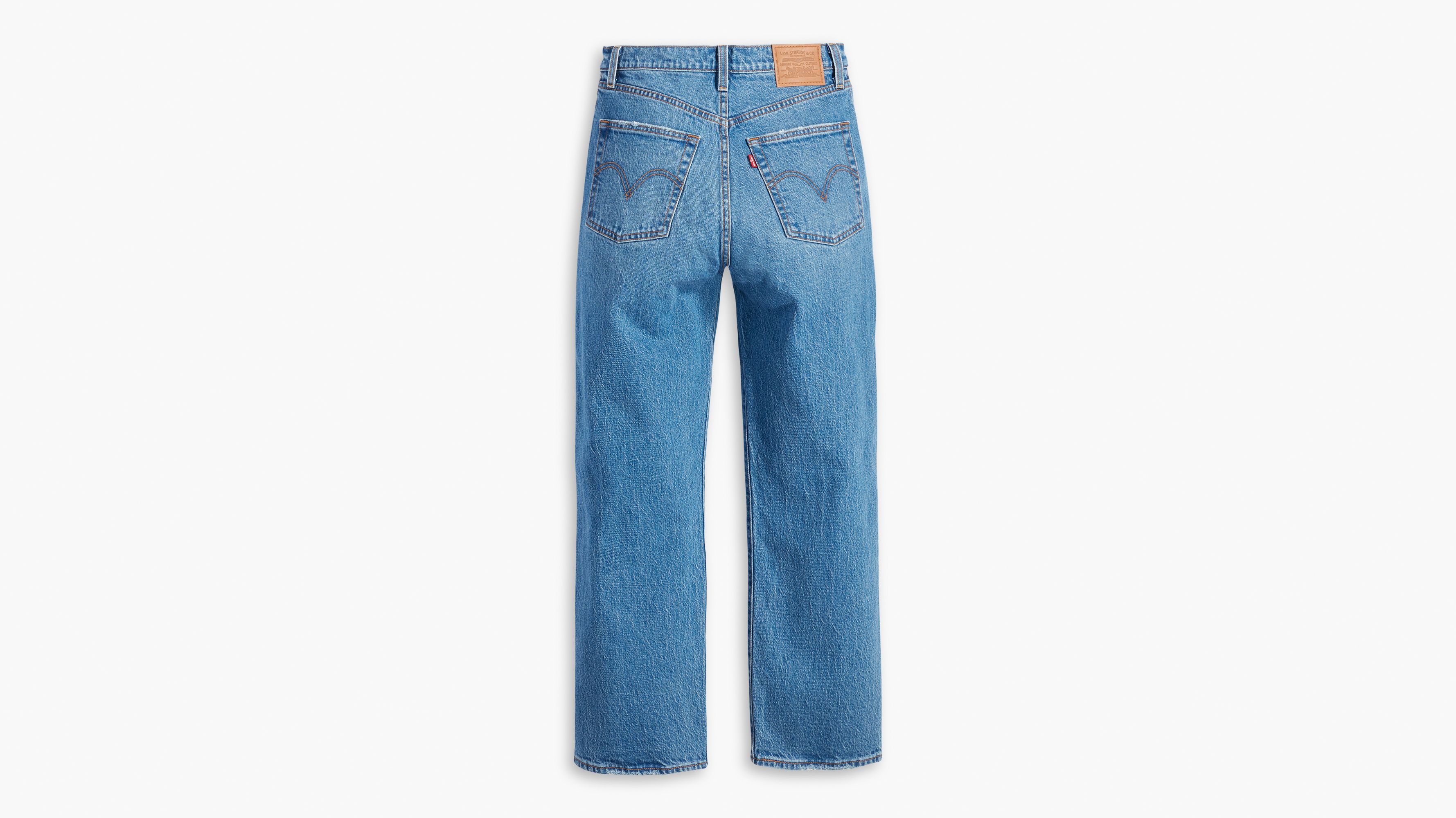 【LEVI’S/リーバイス】RIBCAGE STRAIGHT ANKLE：デニム Ribcage Straight Ankle Women's Jeans - Medium Wash | Levi's® US