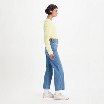 Ribcage jeans met rechte pijpen 3