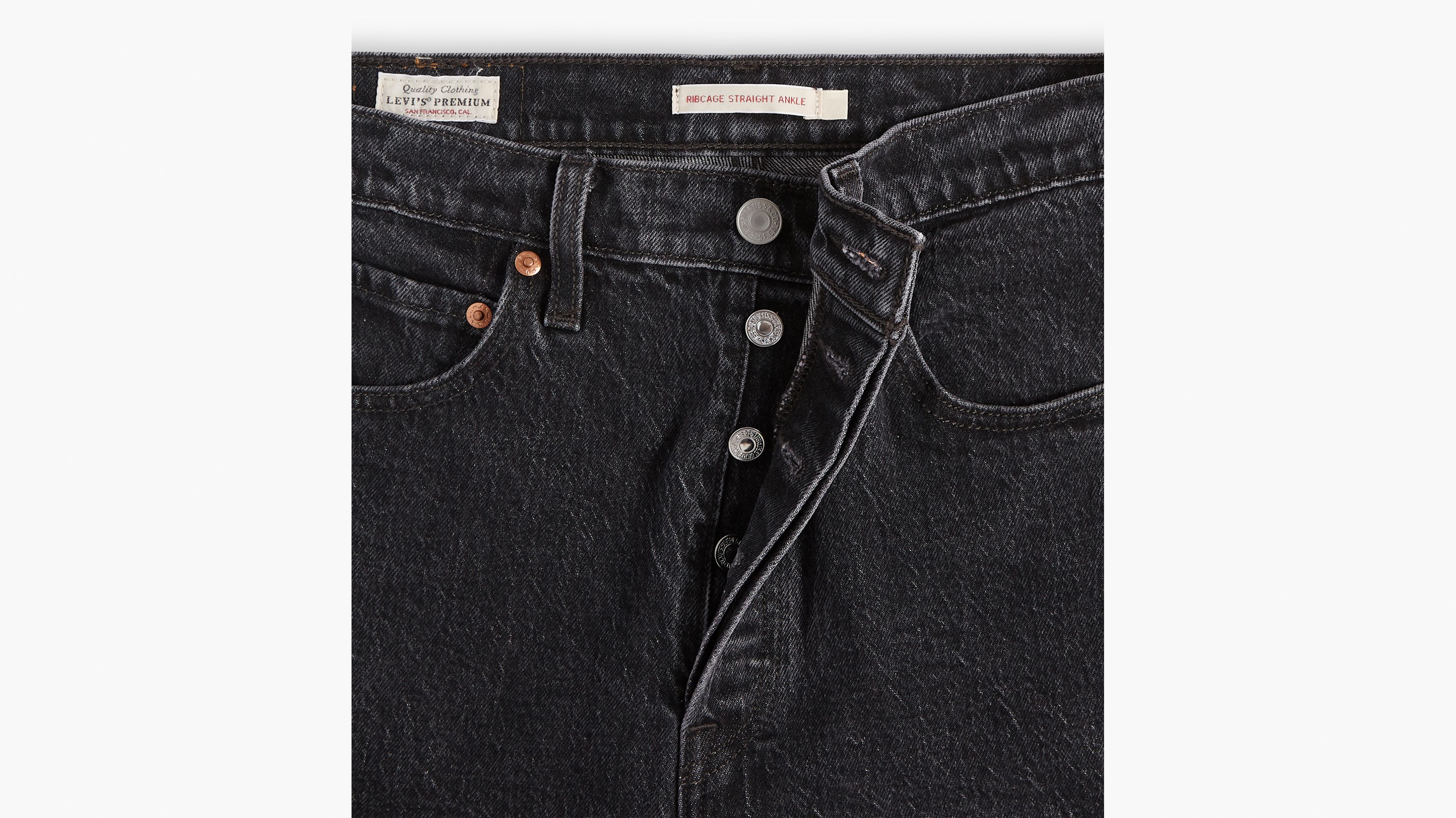 LEVI'S RIBCAGE STRAIGHT ANKLE JEANS - VALLEY VIEW – OAK CLOTHING CO. INC.