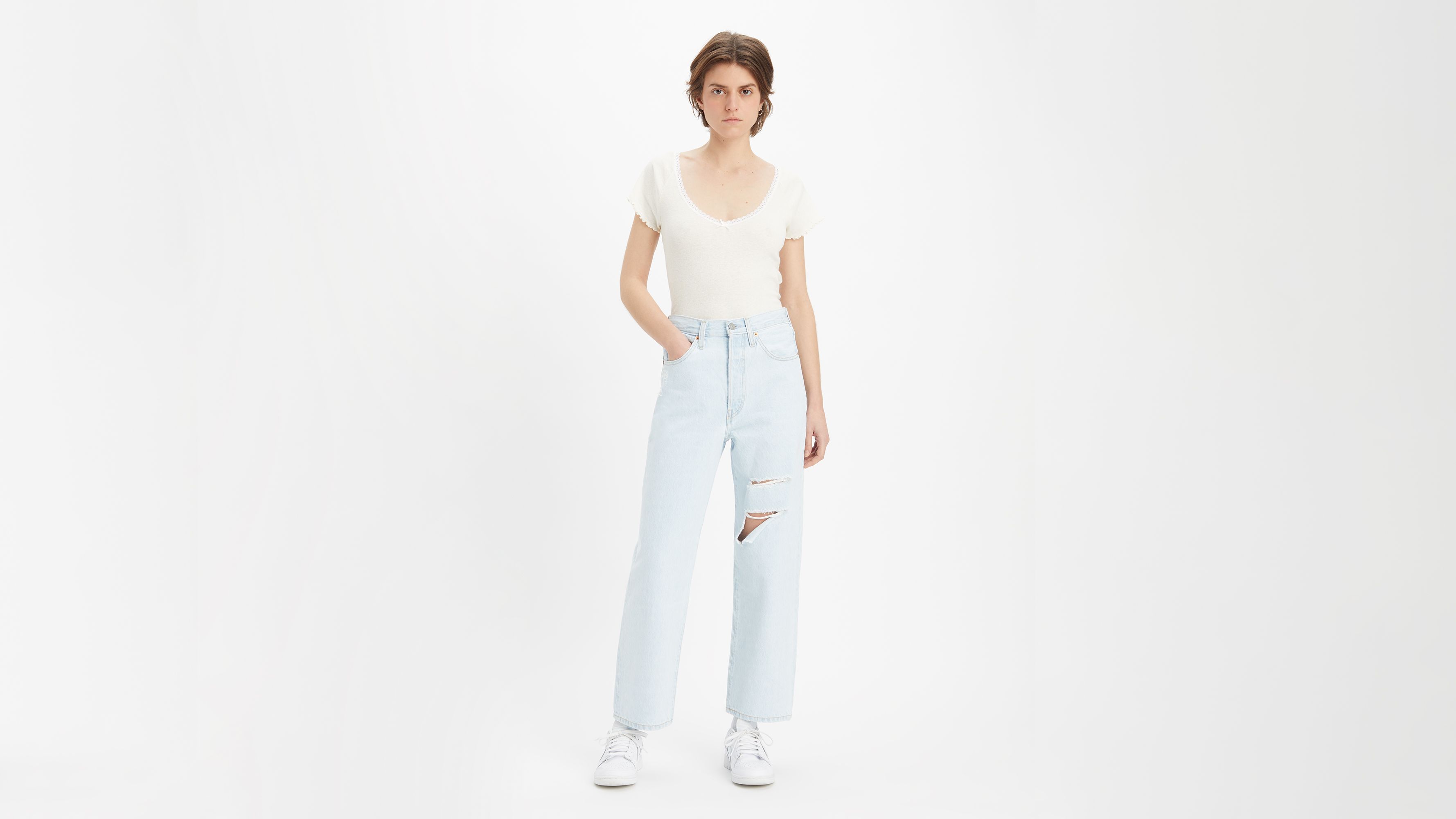 Ribcage Straight Ankle Women's Jeans 5