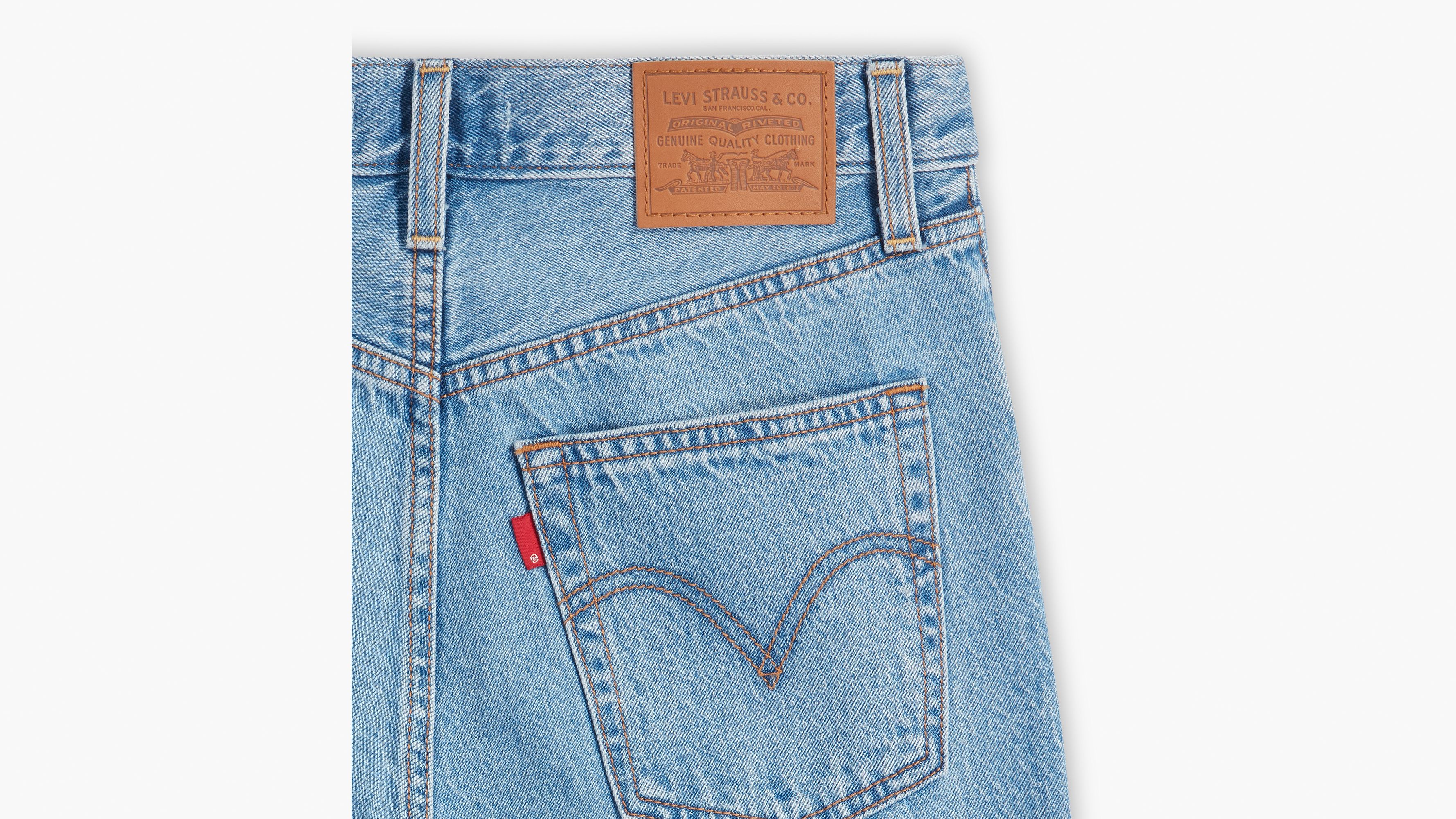 Ribcage Straight Knöcheljeans 8