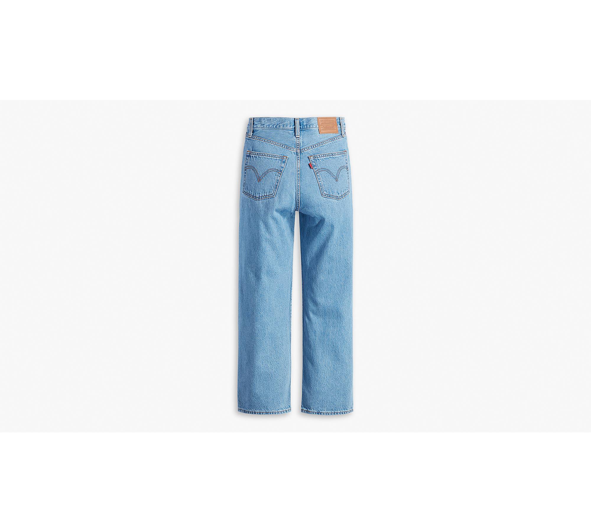 Levi's Ribcage Straight Ankle Jeans in In The Middle • Shop