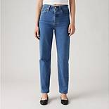 Lightweight Ribcage jeans med ankellængde og lige ben 2
